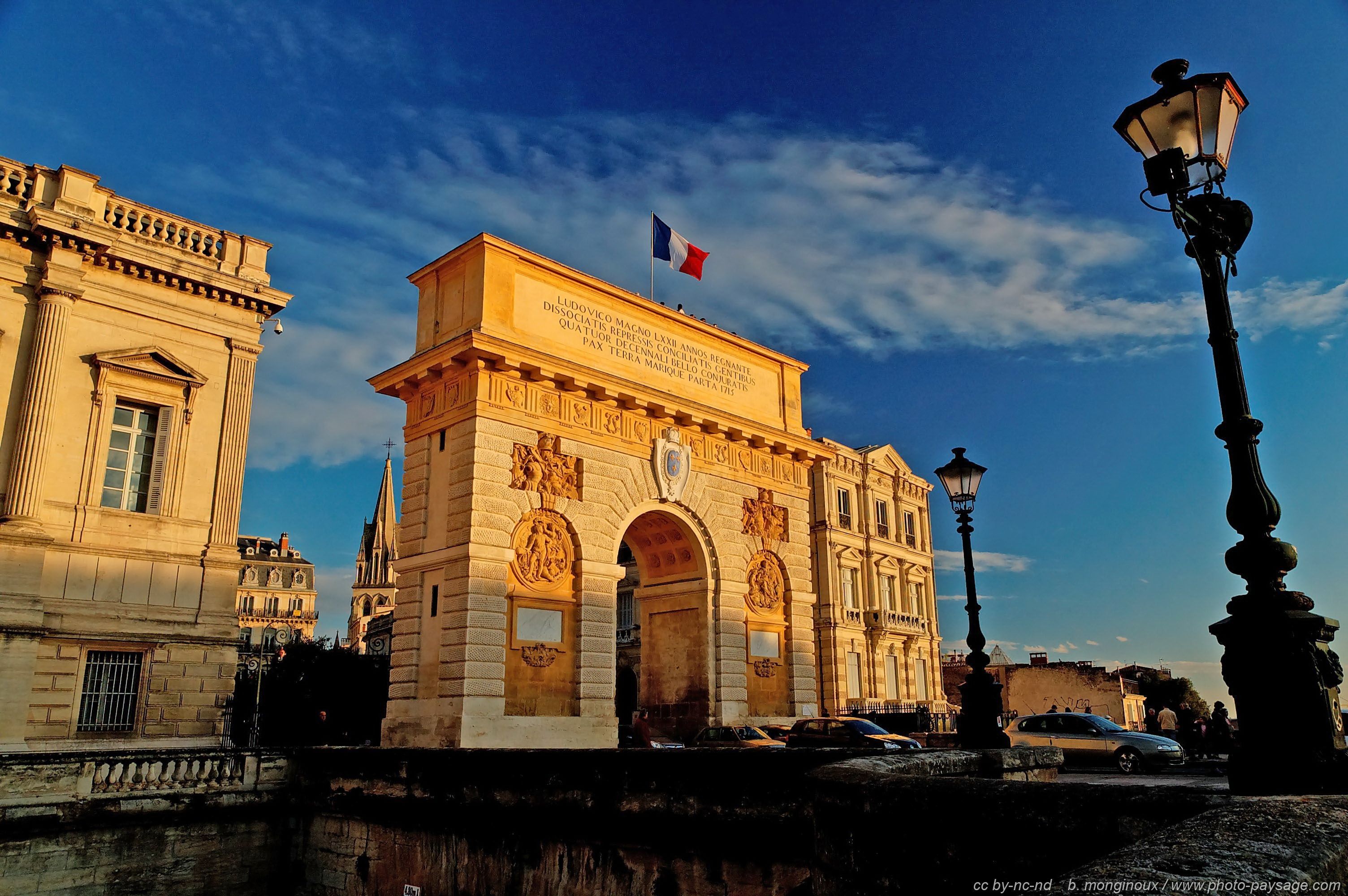 3008x2000 Montpellier De Triomphe De Montpellier Paysage.com Photo