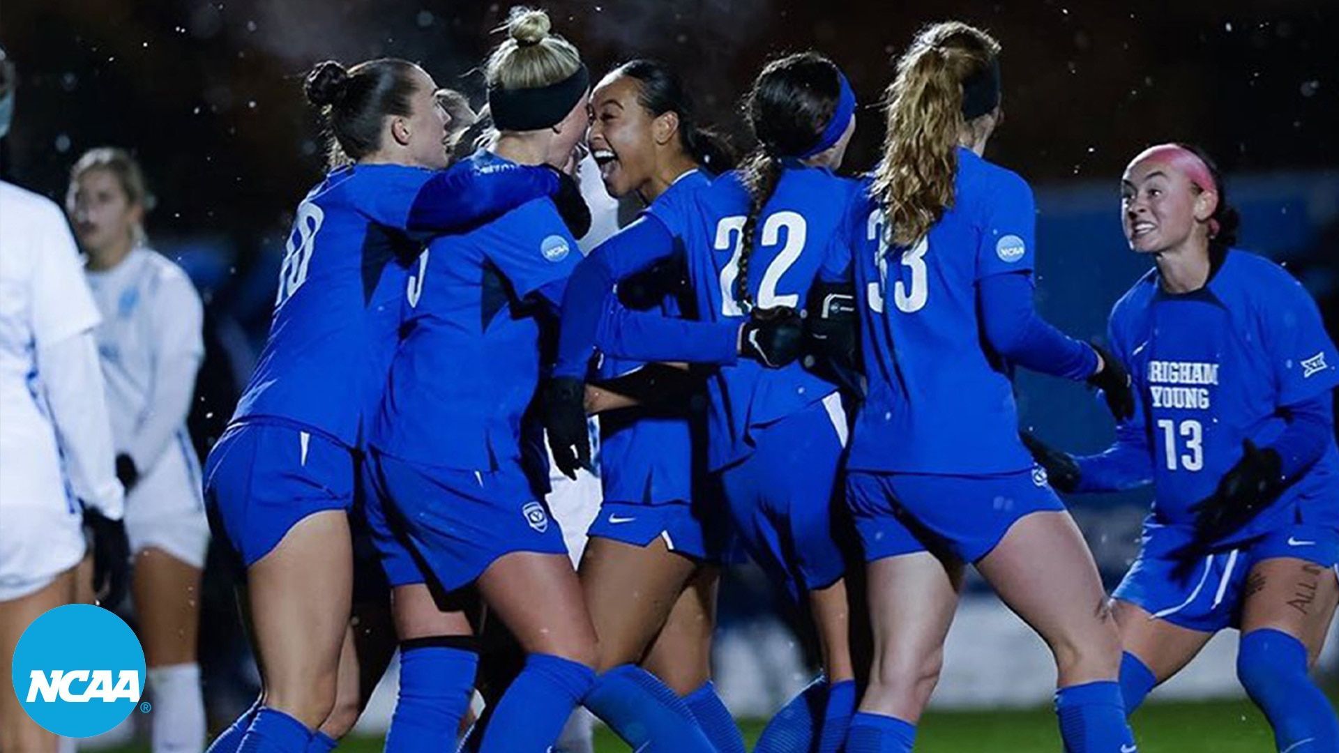 1920x1080 BYU vs. UNC women's soccer 2023 tournament quarterfinal highlights