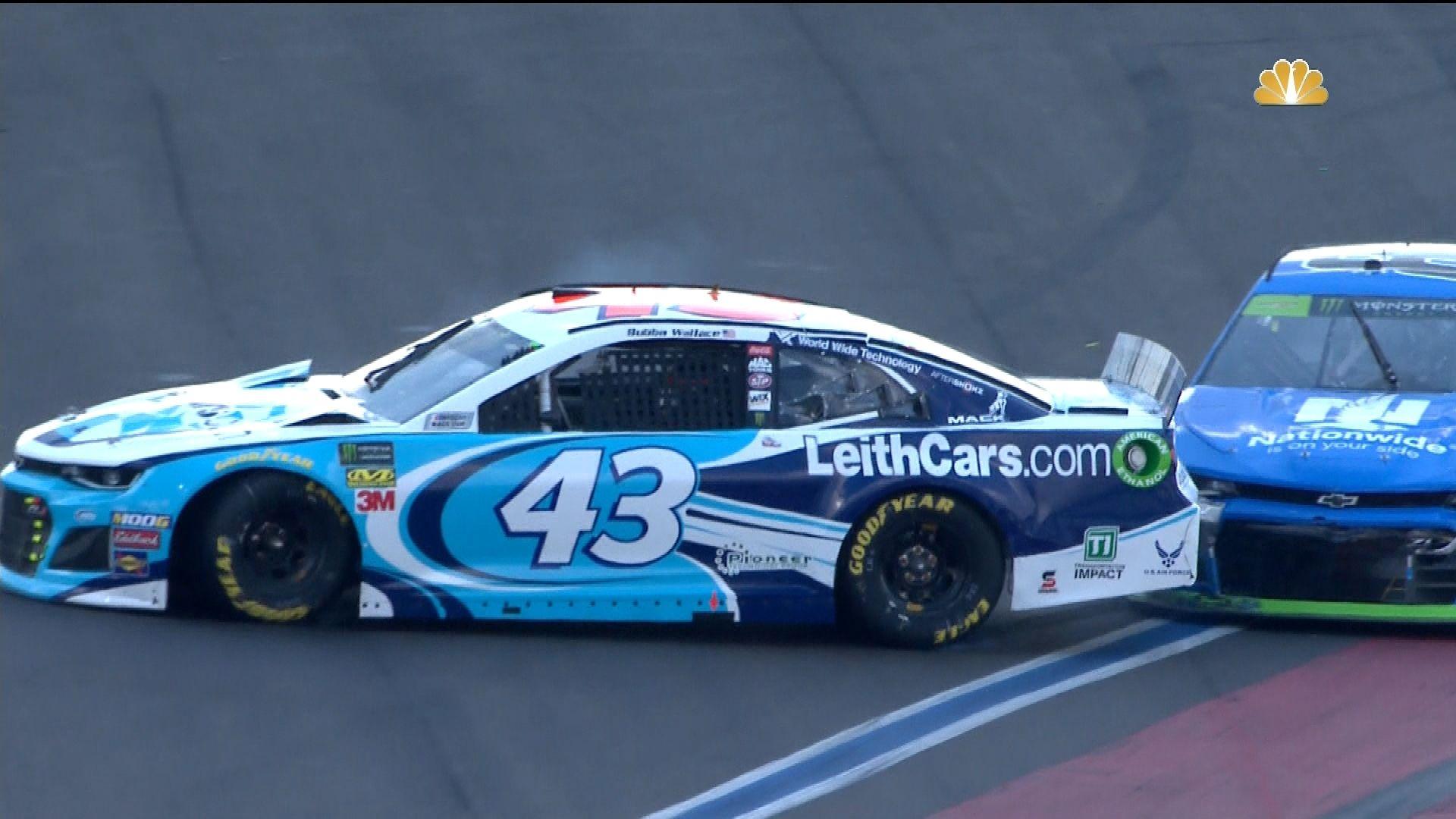 1920x1080 Alex Bowman, Bubba Wallace Have Run In On Track At Charlotte Roval