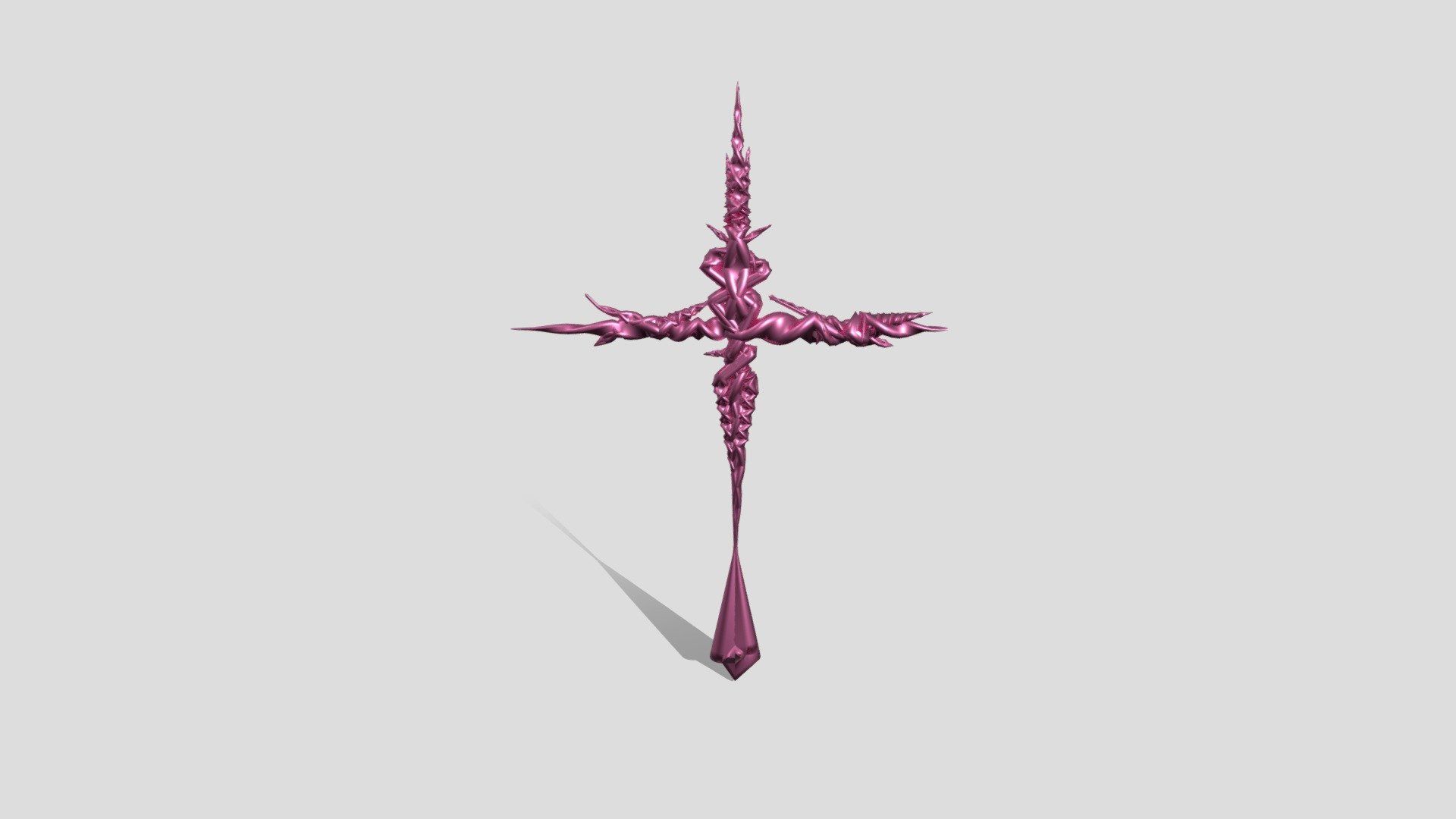 1920x1080 metallic cyber sigilism cross model by onekalu [6b6f0c2]