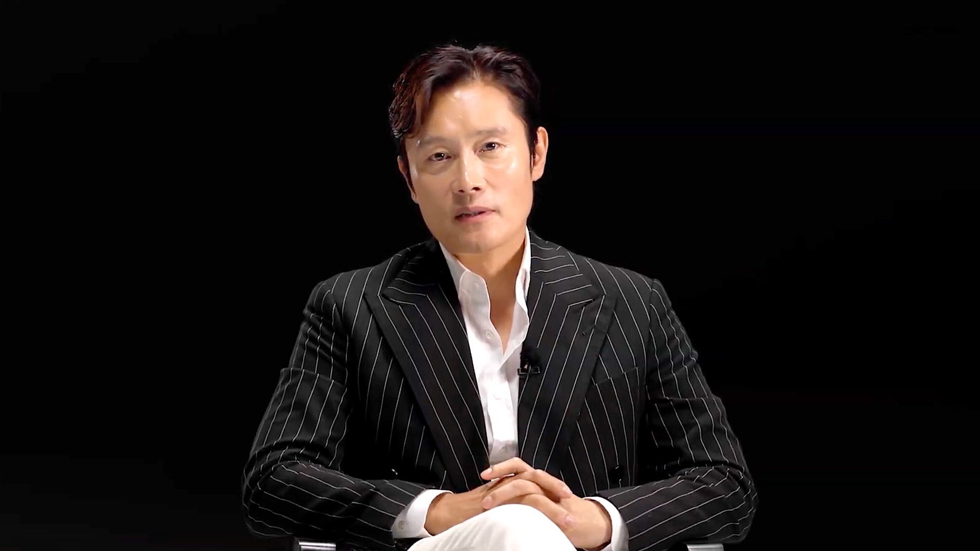 1920x1080 Lee Byung Hun Reveals Secrets Behind the Front Man's Unmasking in Squid Game