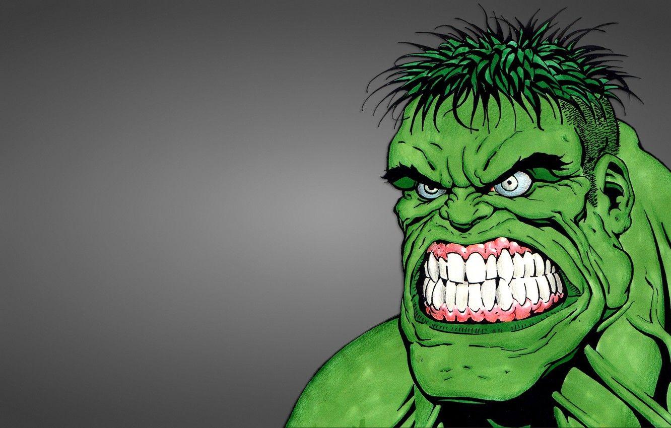1332x850 Wallpaper green, monster, Hulk, hulk, evil face image for desktop
