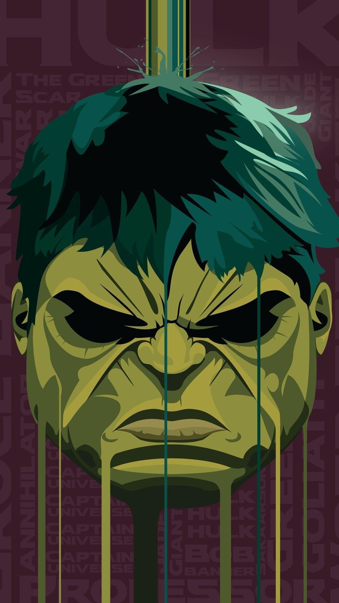 1080x1920 Hulk Face Wallpaper iphoneswallpaper_com