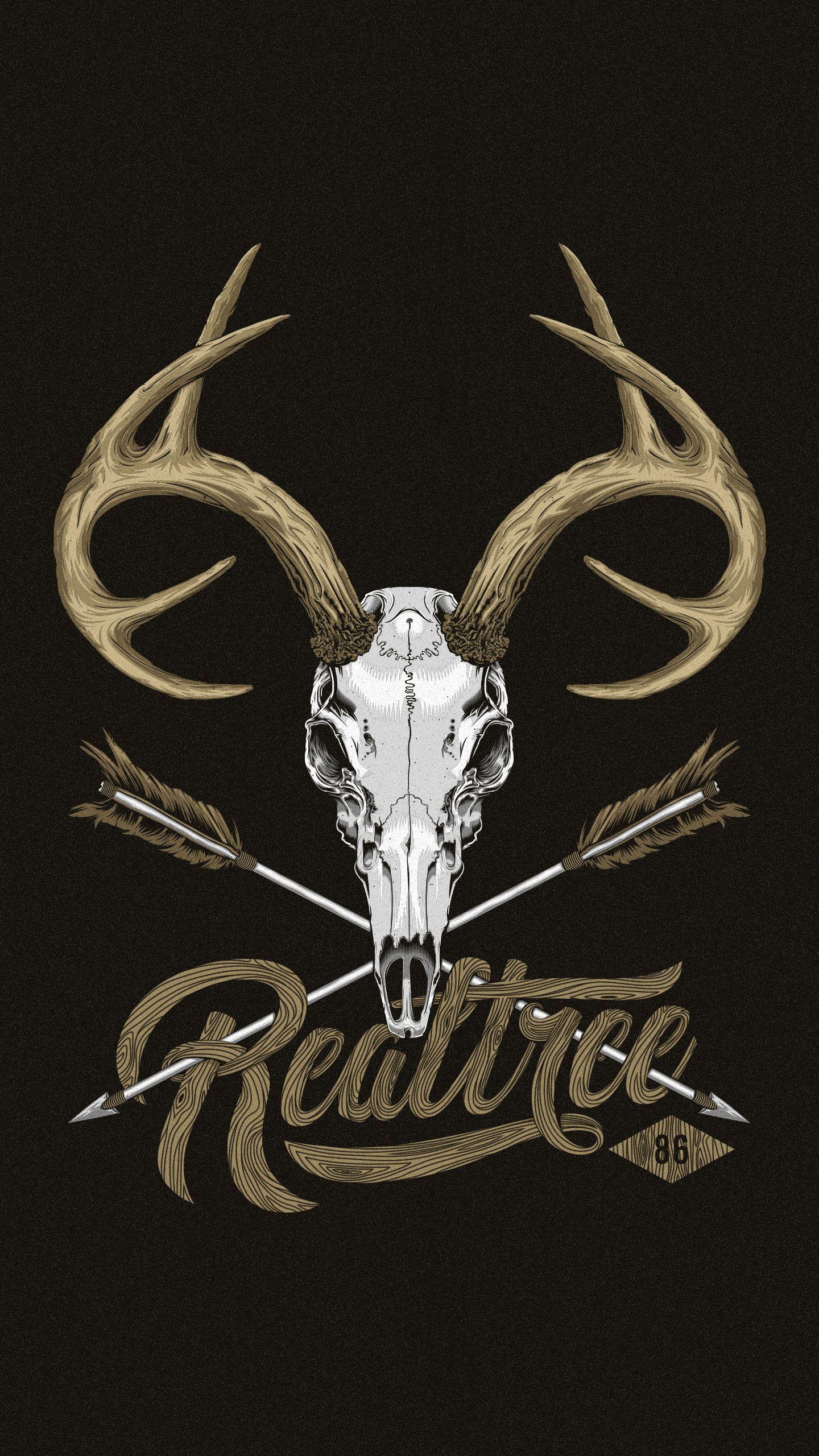 1440x2560 deer_skull_ (1440×2560). Hunting