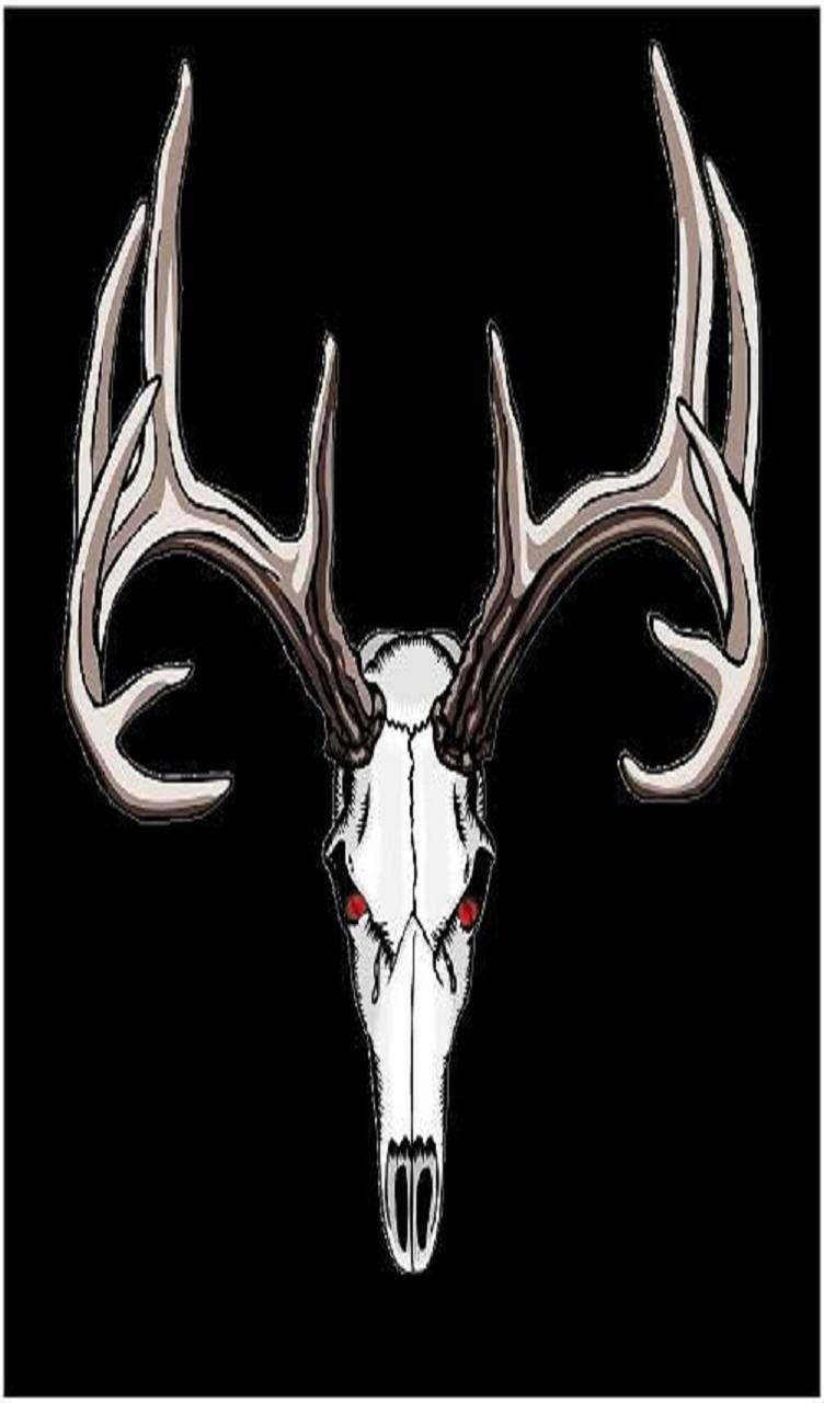 752x1280 buck antlers wallpaper