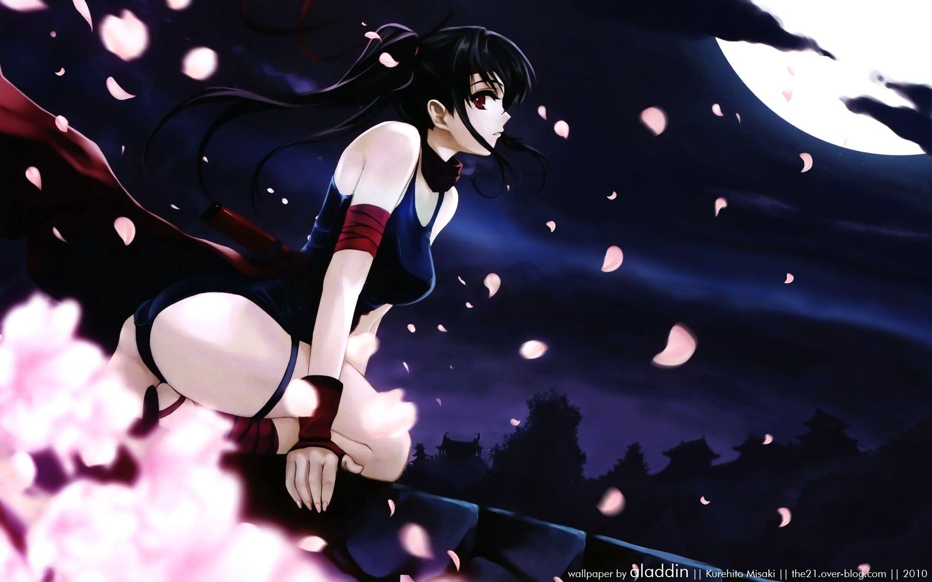 Anime Girl Ninja Wallpaper gambar ke 1