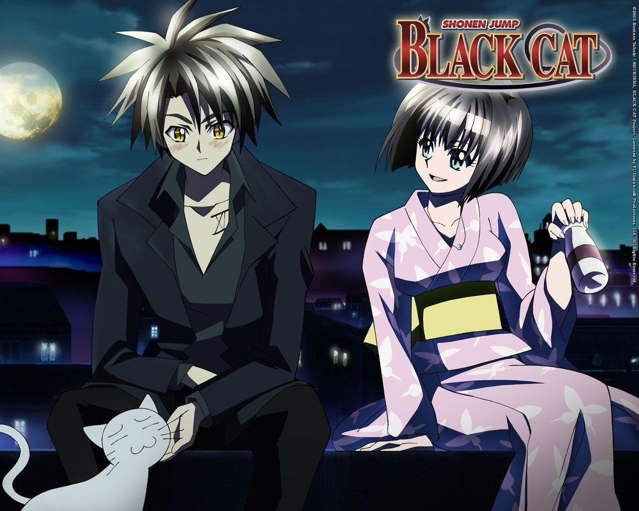 1280x1024 Black Cat