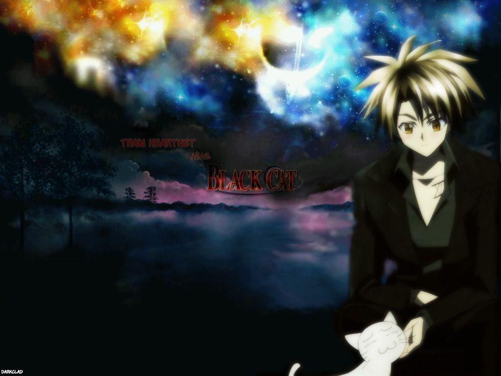 1024x768 Free download minitokyo anime wallpaper black cat 1024x768 Anime