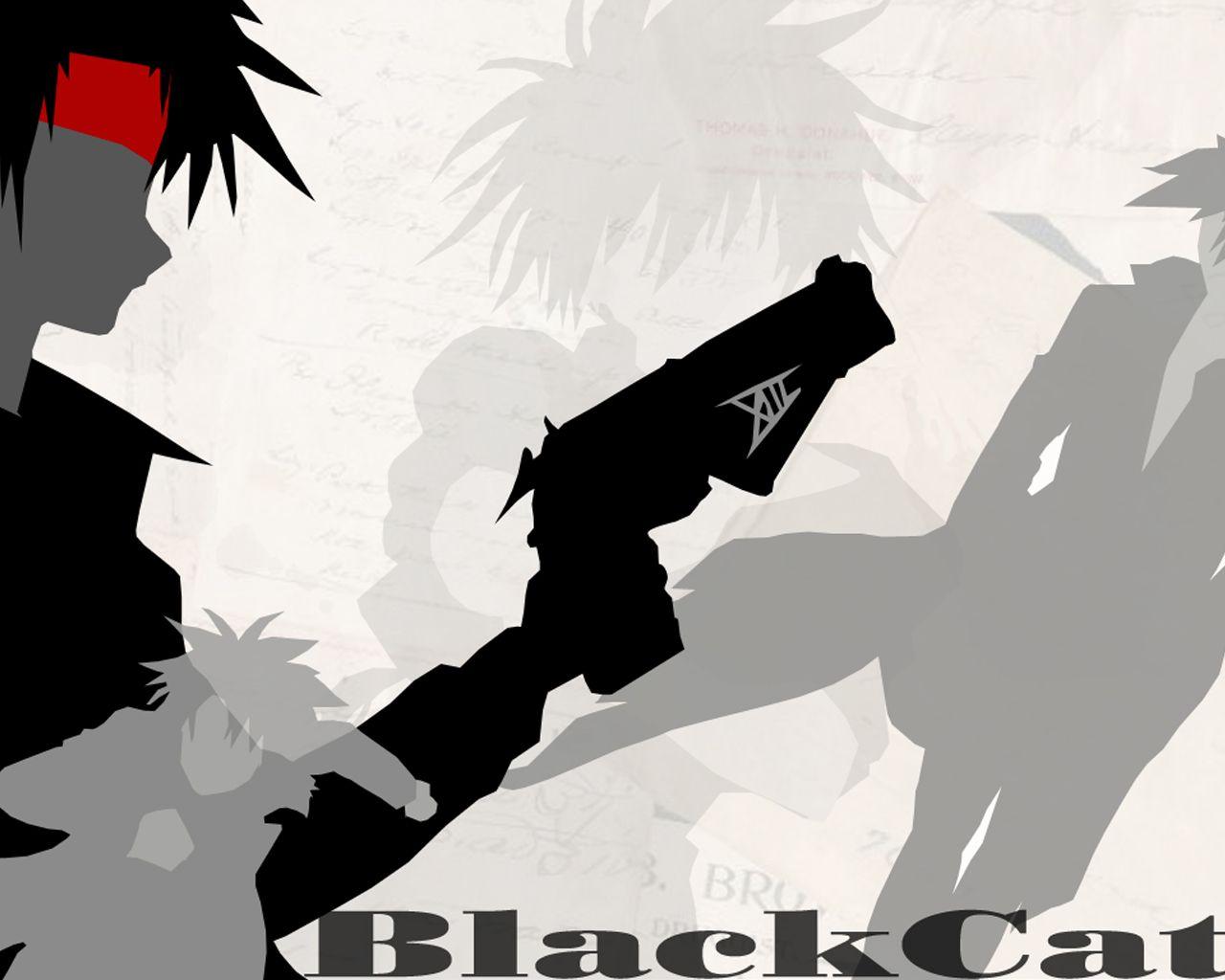1280x1024 Black Cat Wallpaper And Background Image Cat Anime iPhone
