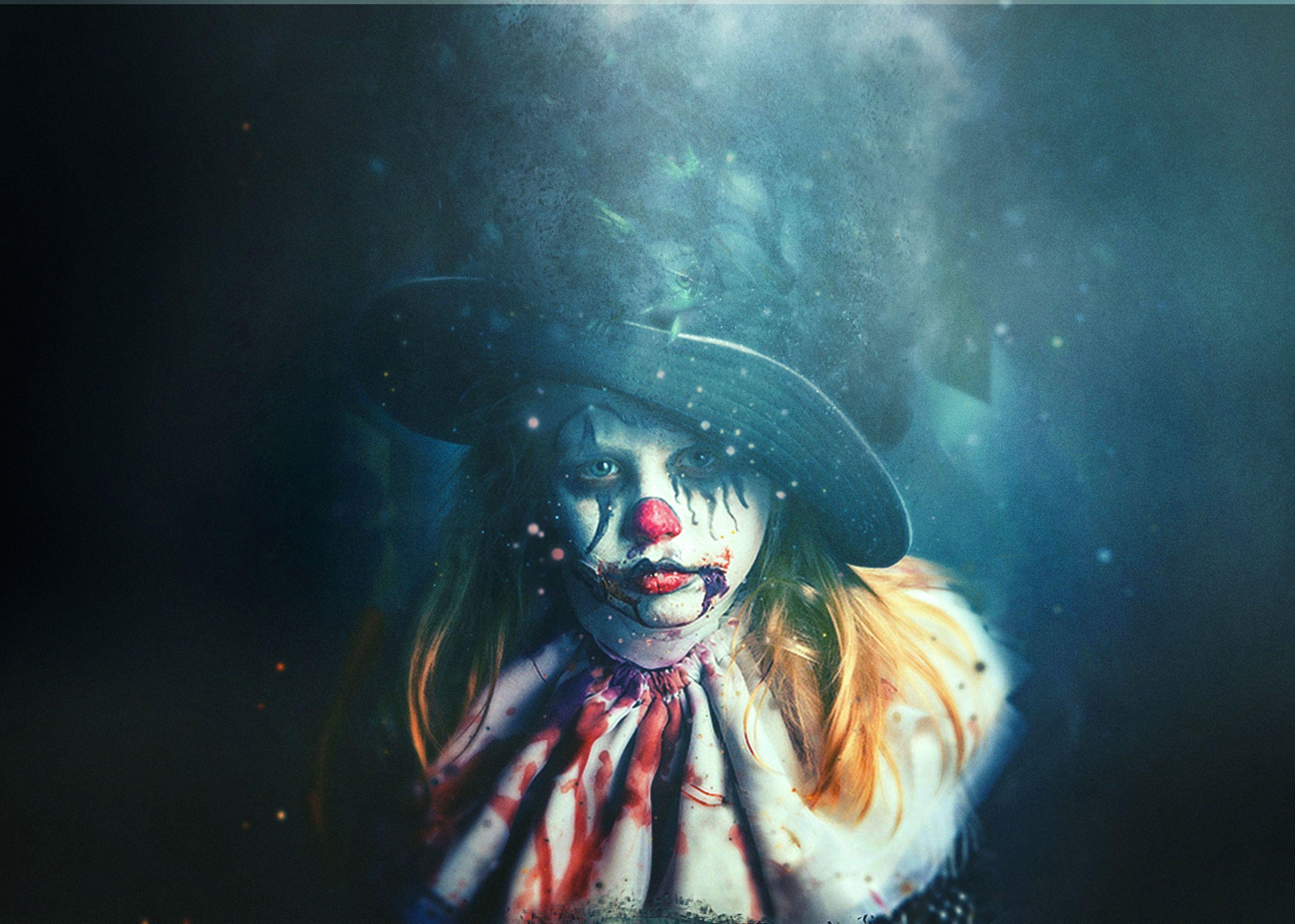 3000x2142 Clown HD Wallpaper
