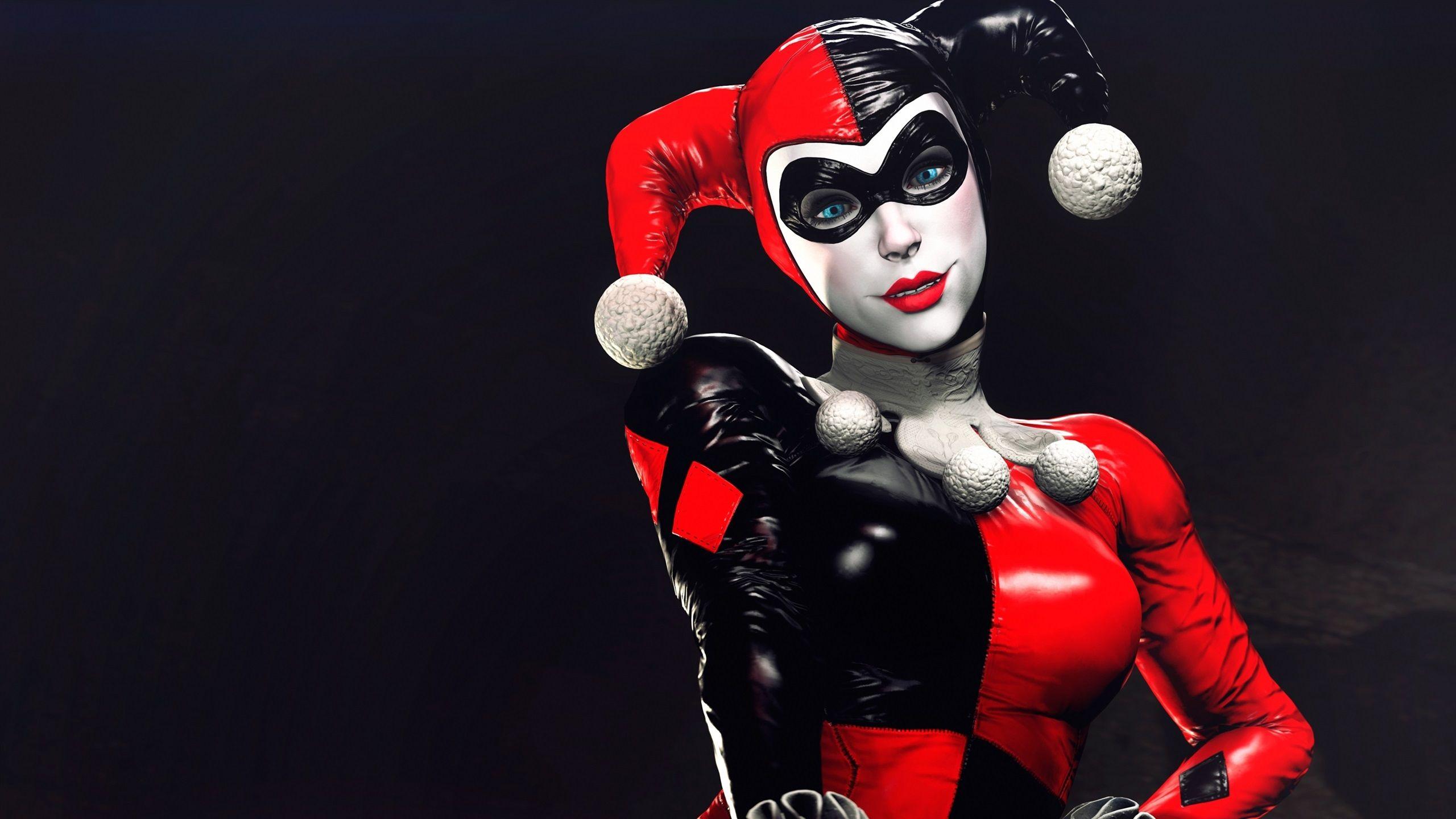 2560x1440 DC Comics, Harley Quinn, Villain, Girl, Clown 750x1334 IPhone 8 7
