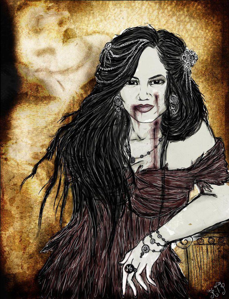 781x1022 Free download Scary Image of Bloody Mary HD wallpaper background