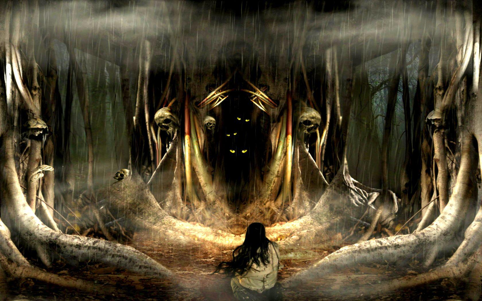 1680x1050 Scary Wallpaper and Background Imagex1050