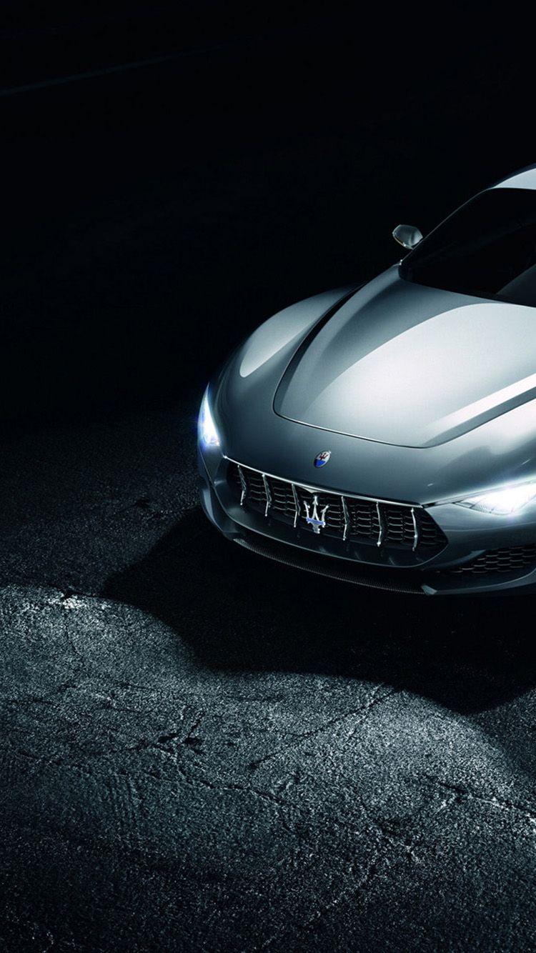 750x1334 Maserati Logo iPhone Wallpaper
