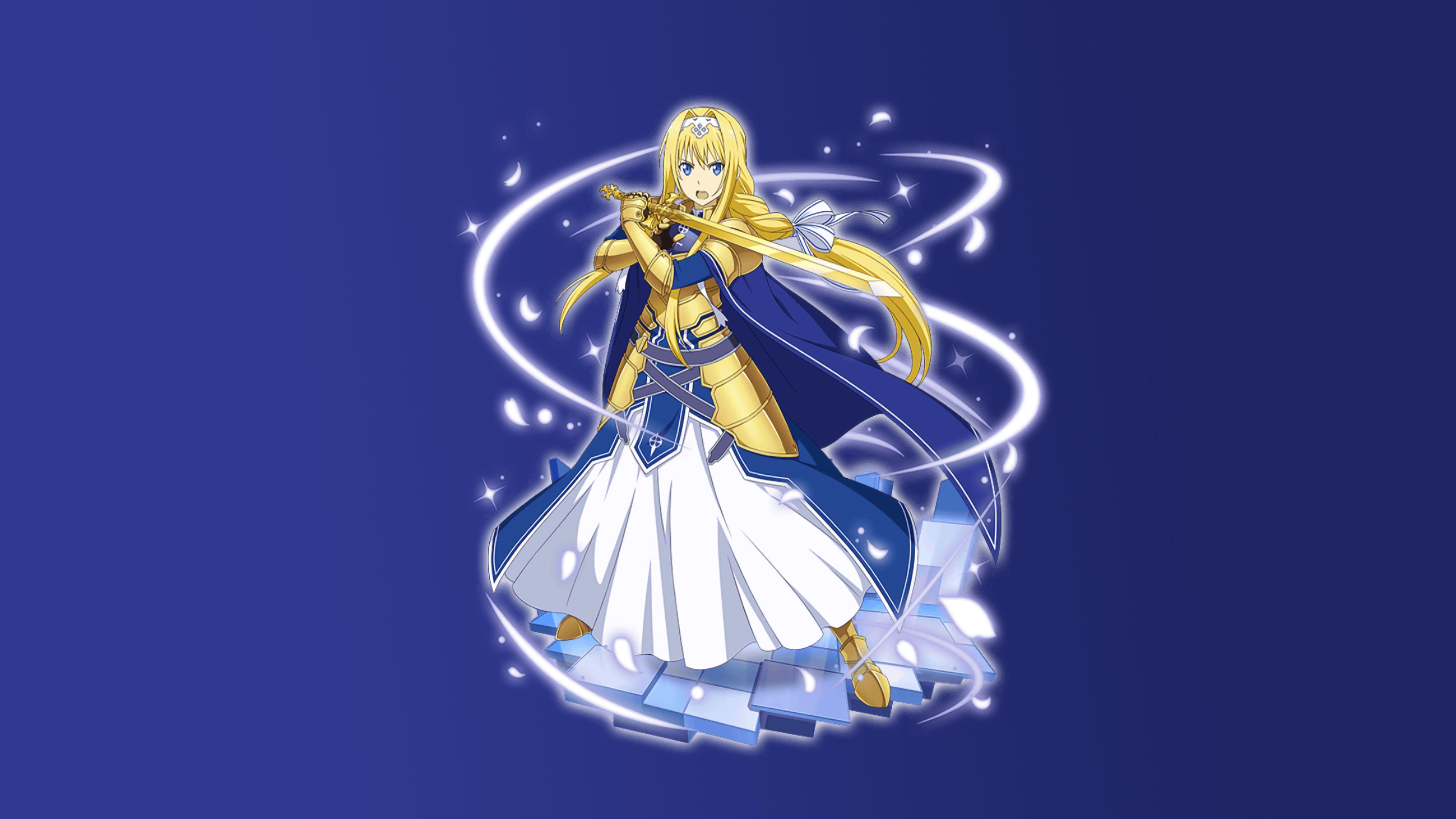 5120x2880 Alice Integrity Knight 5K Wallpaper, HD Anime 4K