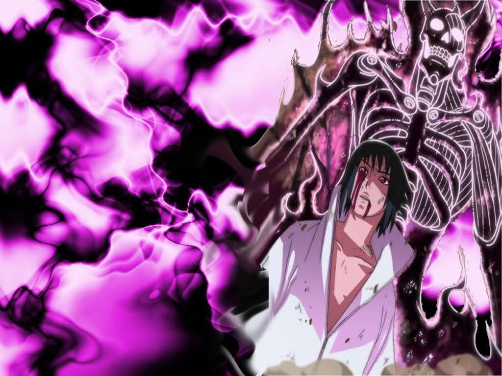 1024x768 Naruto Shippuden Sasuke Susanoo Wallpaper