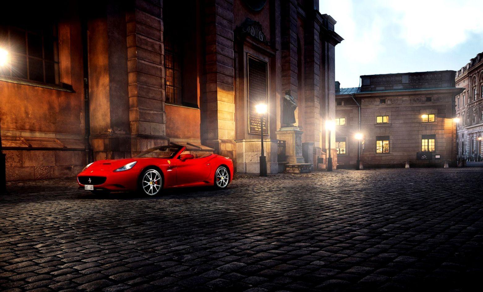 1562x945 Ferrari California Red Car Parking HD Wallpaper. Free HD Wallpaper