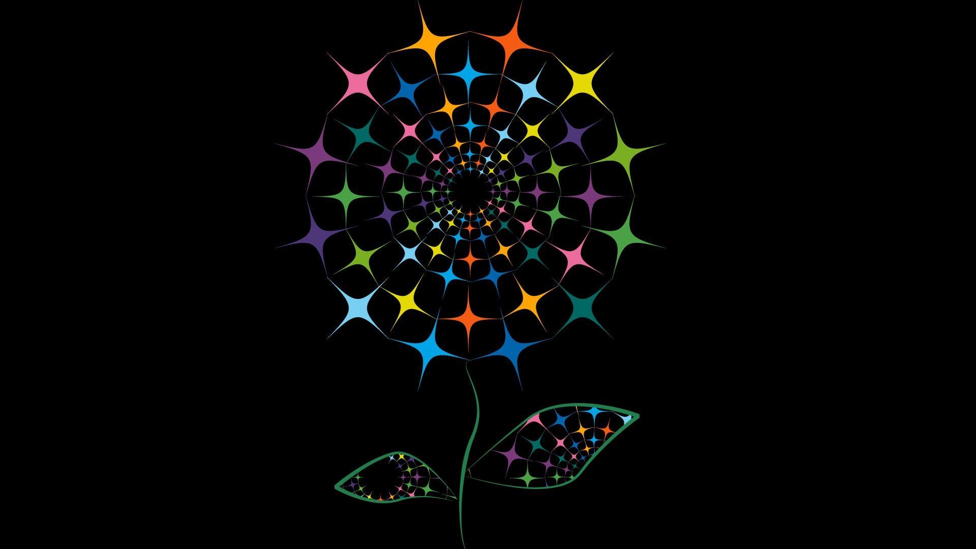 1920x1080 Free download Drawn wallpaper Vector Wallpaper Black vector