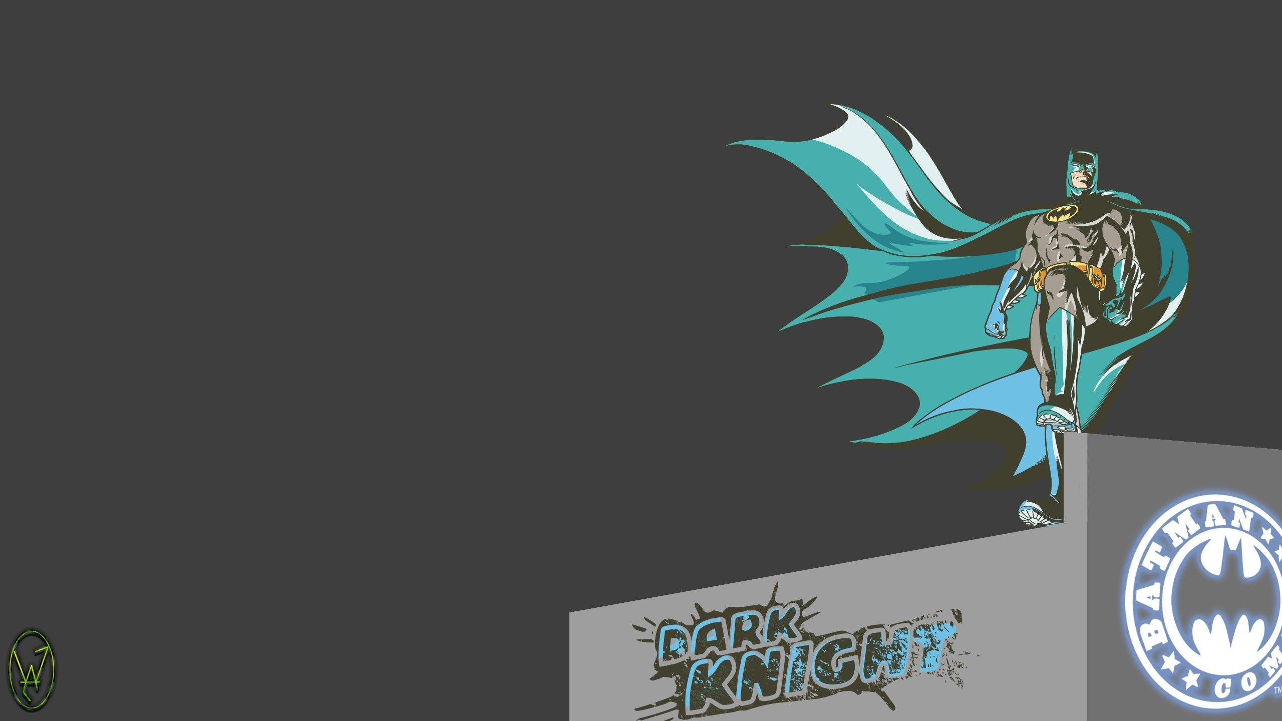 2560x1440 Batman, Vector Art, The Dark Knight Wallpaper HD / Desktop