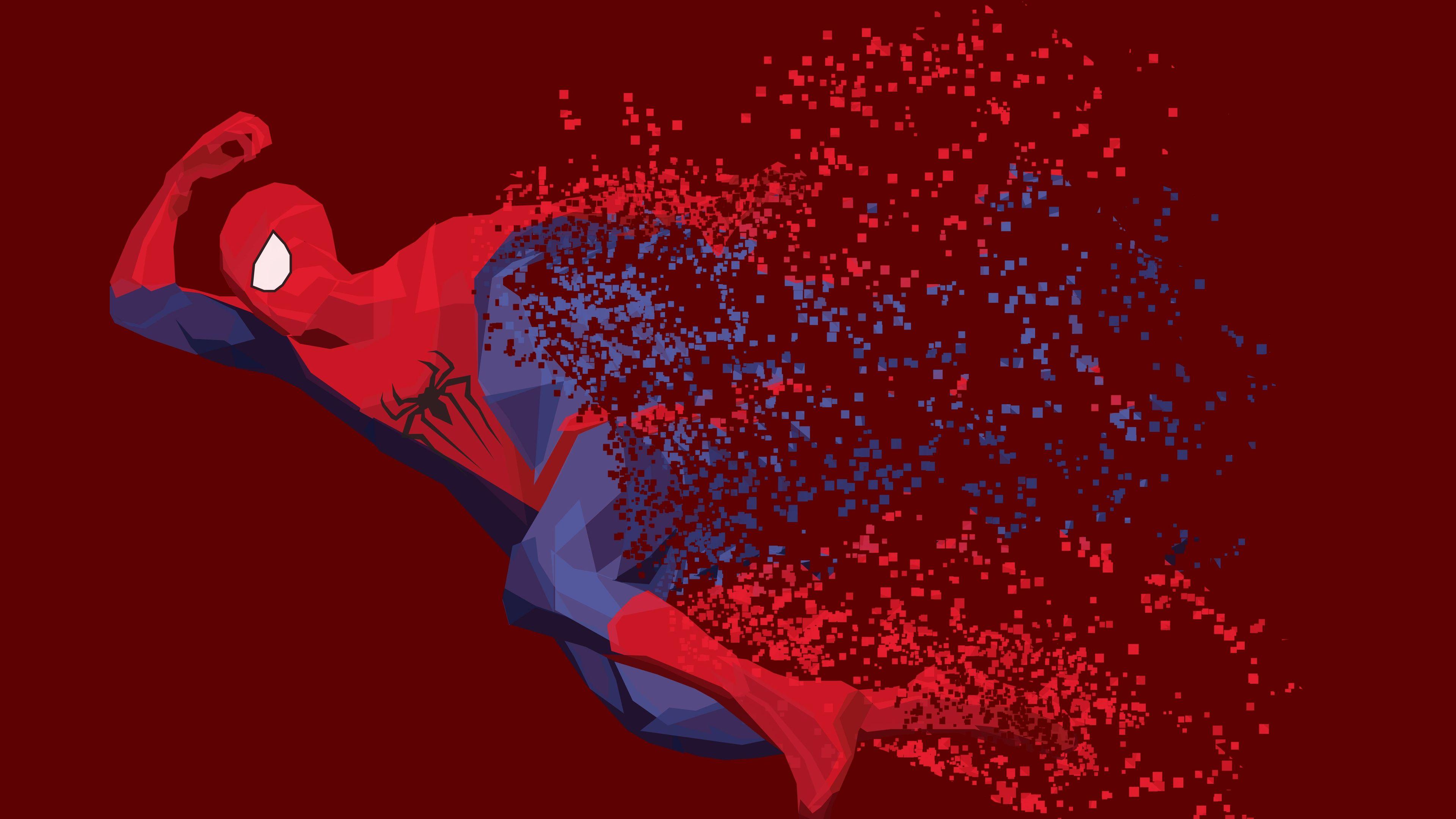 3840x2160 Wallpaper 4k Spiderman Vector Art 5k 4k Wallpaper, 5k Wallpaper