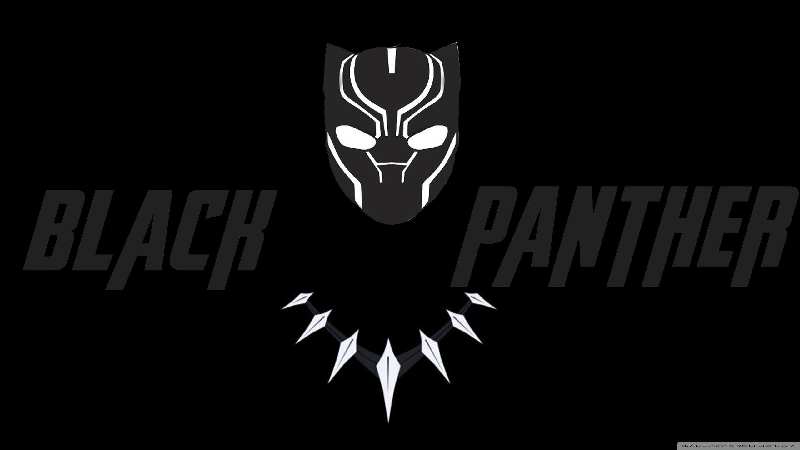 2560x1440 Black Panther Vector Ultra HD Desktop Background Wallpaper for 4K
