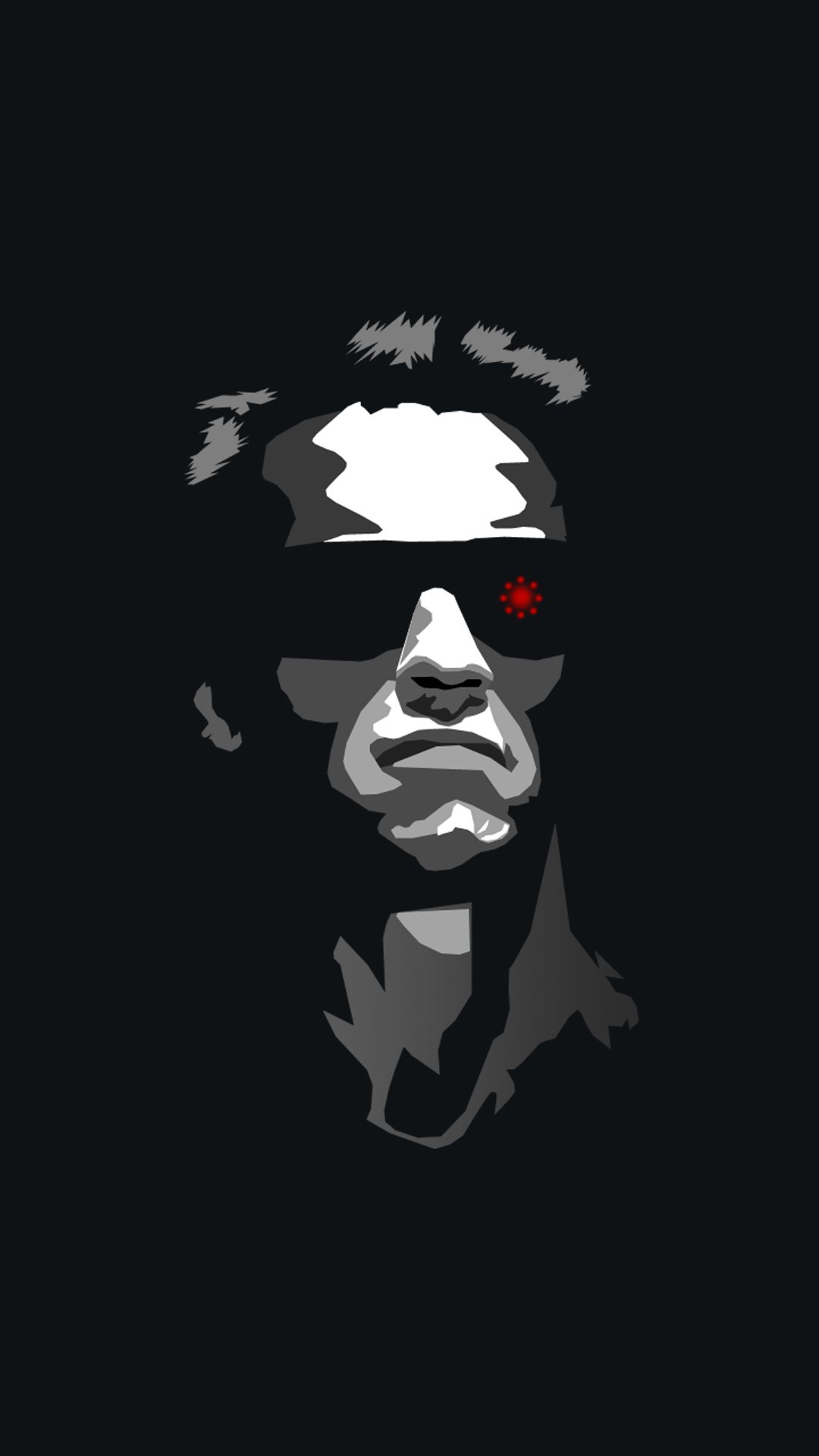 1080x1920 Dark terminator vector wallpaper. Wallpaper, Phone wallpaper, Marvel