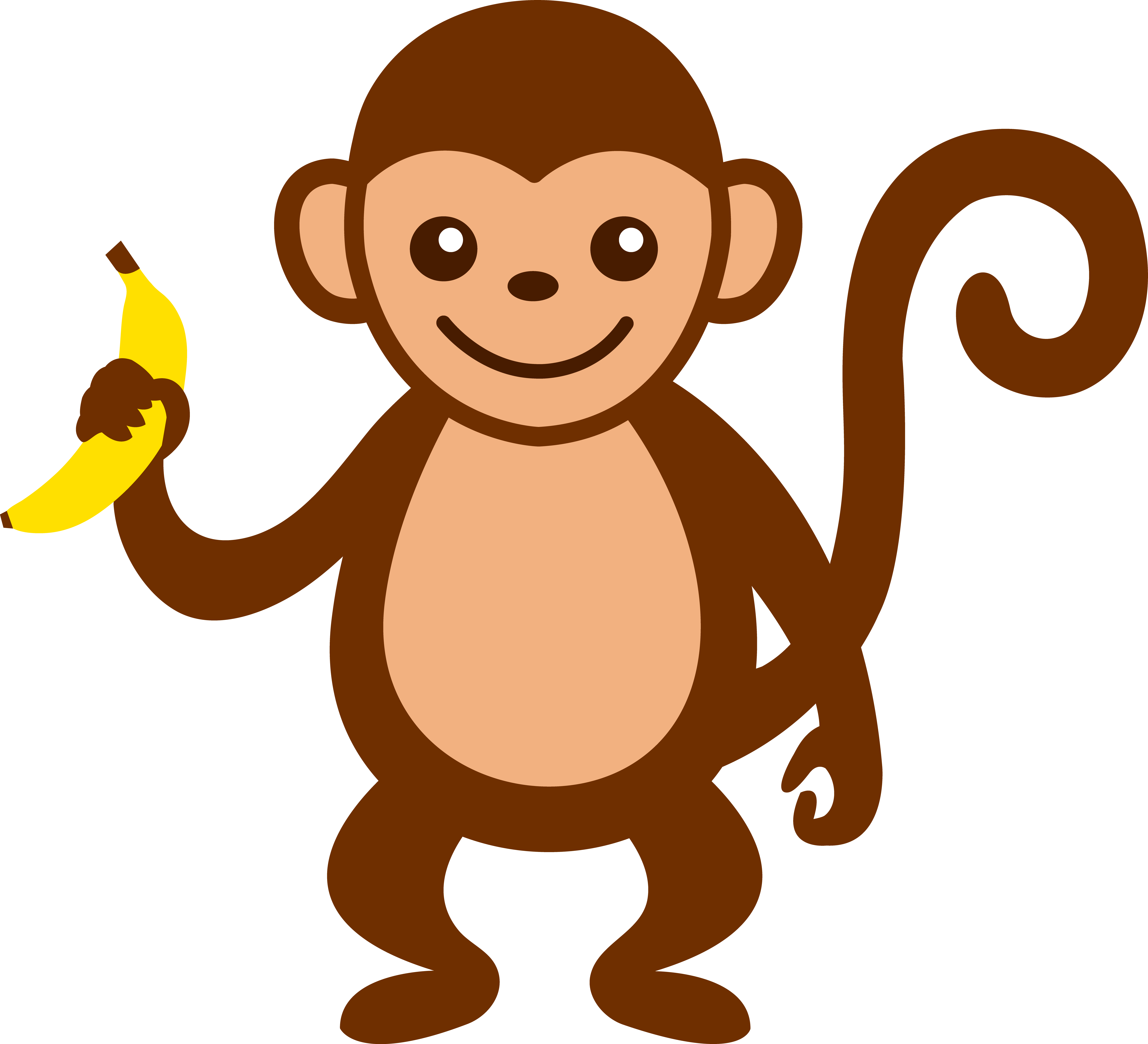 6597x6001 Free Cartoon Monkey Png, Download Free Cartoon Monkey Png png image, Free ClipArts on Clipart Library
