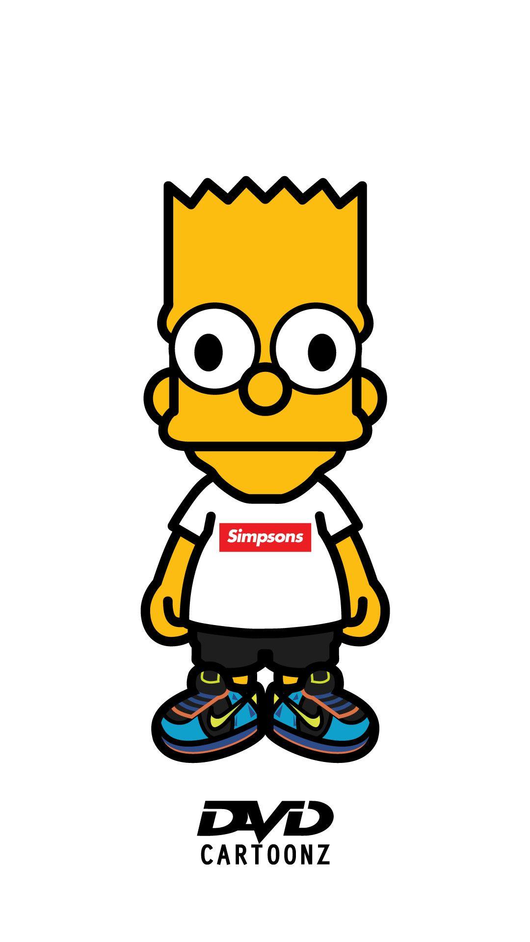 Hình nền Bape 1080x1920 - Hình nền Bart Simpson tối cao iPhone, Tải xuống