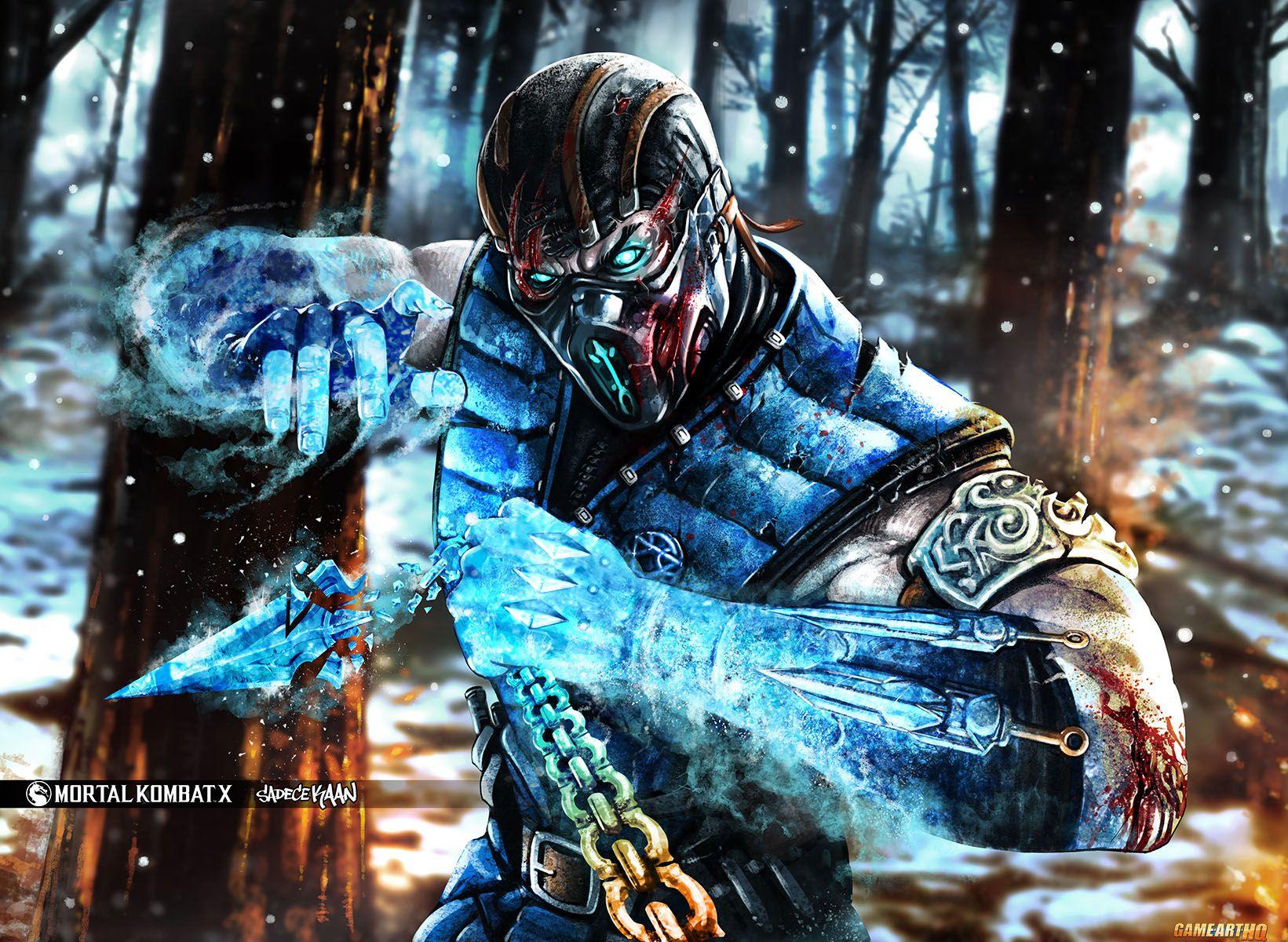1641x1200 Mortal Kombat Sub Zero Fatality HD Wallpaper, Background Image