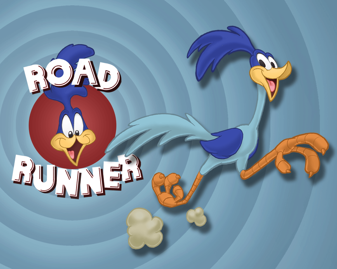 1280x1024 Road Runner Wallpaper