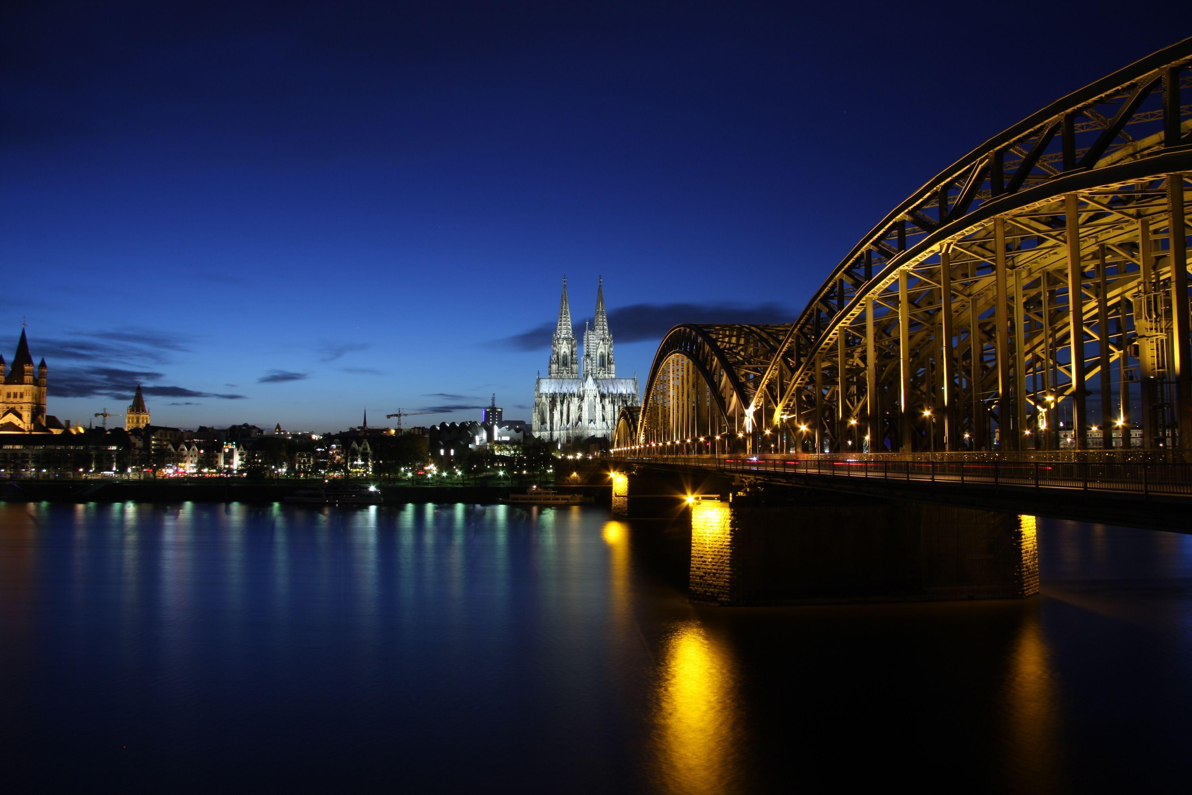 3888x2592 Free download germany koln cologne germany cologne evening