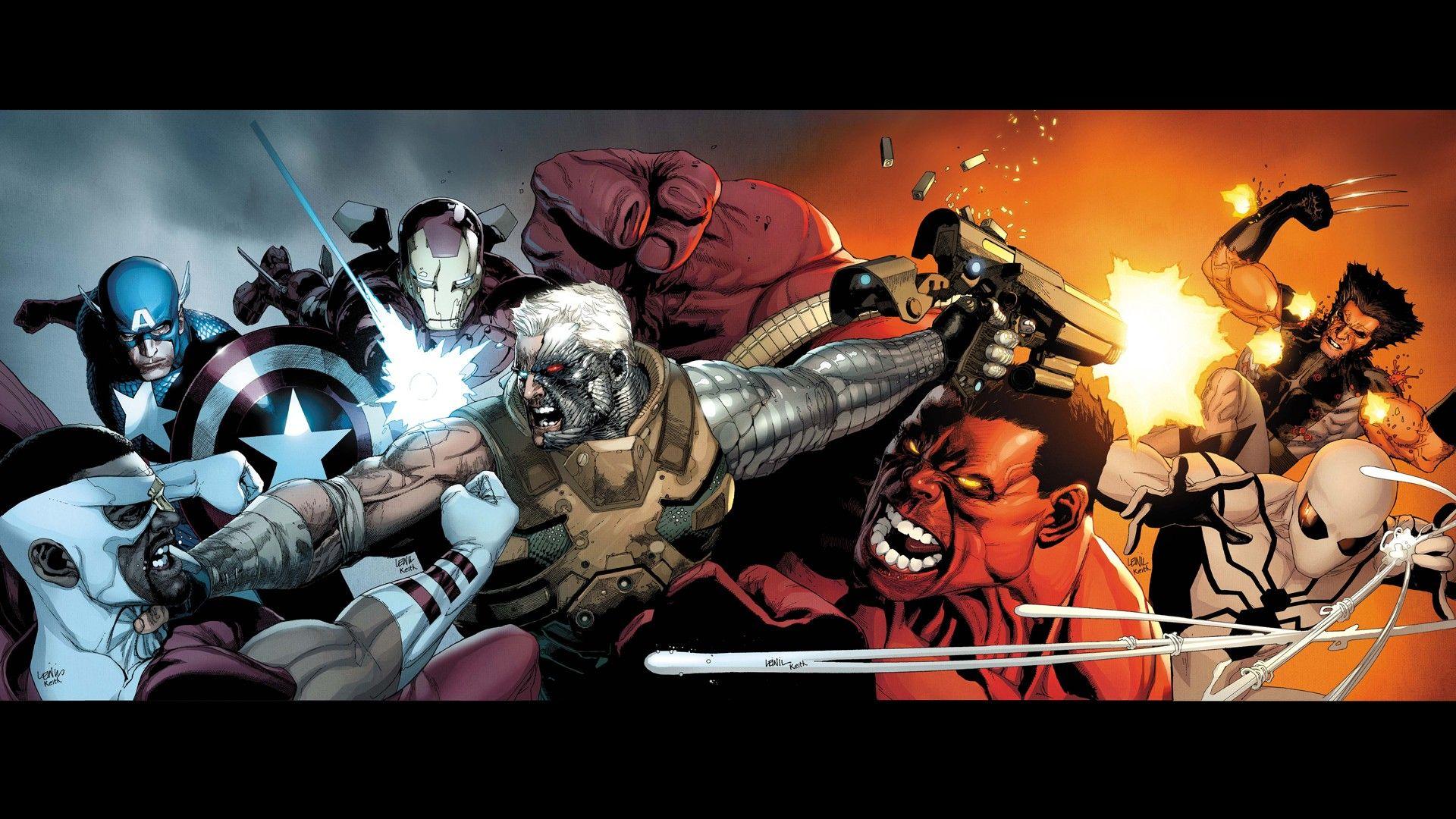 1920x1080 Avengers: X Sanction Full HD Wallpaper
