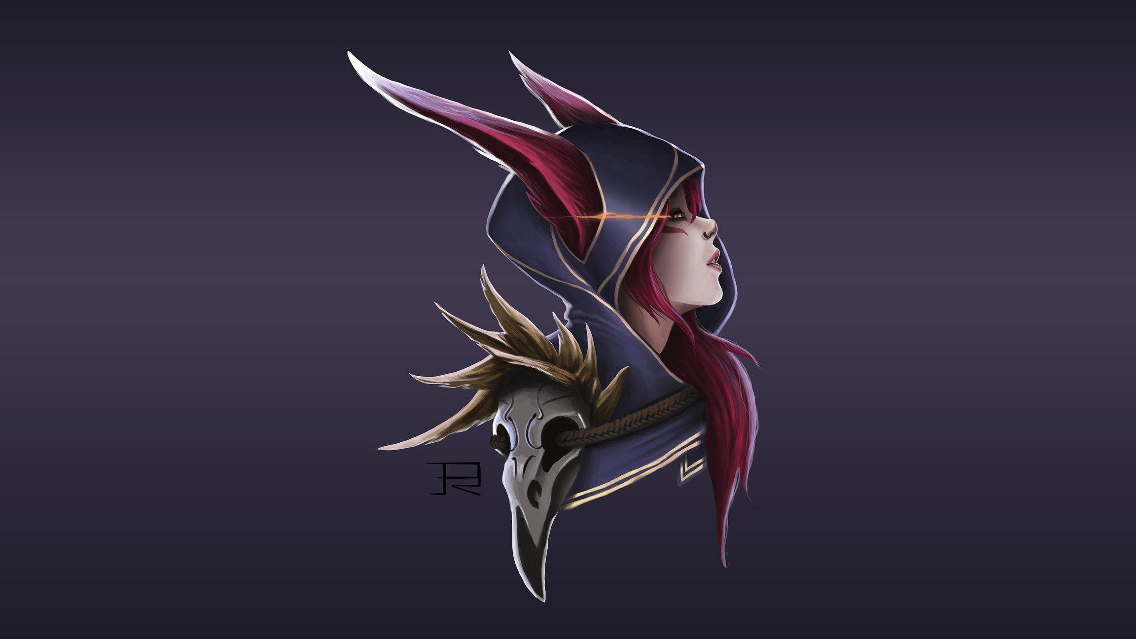 2304x1296 Xayah Wallpaper