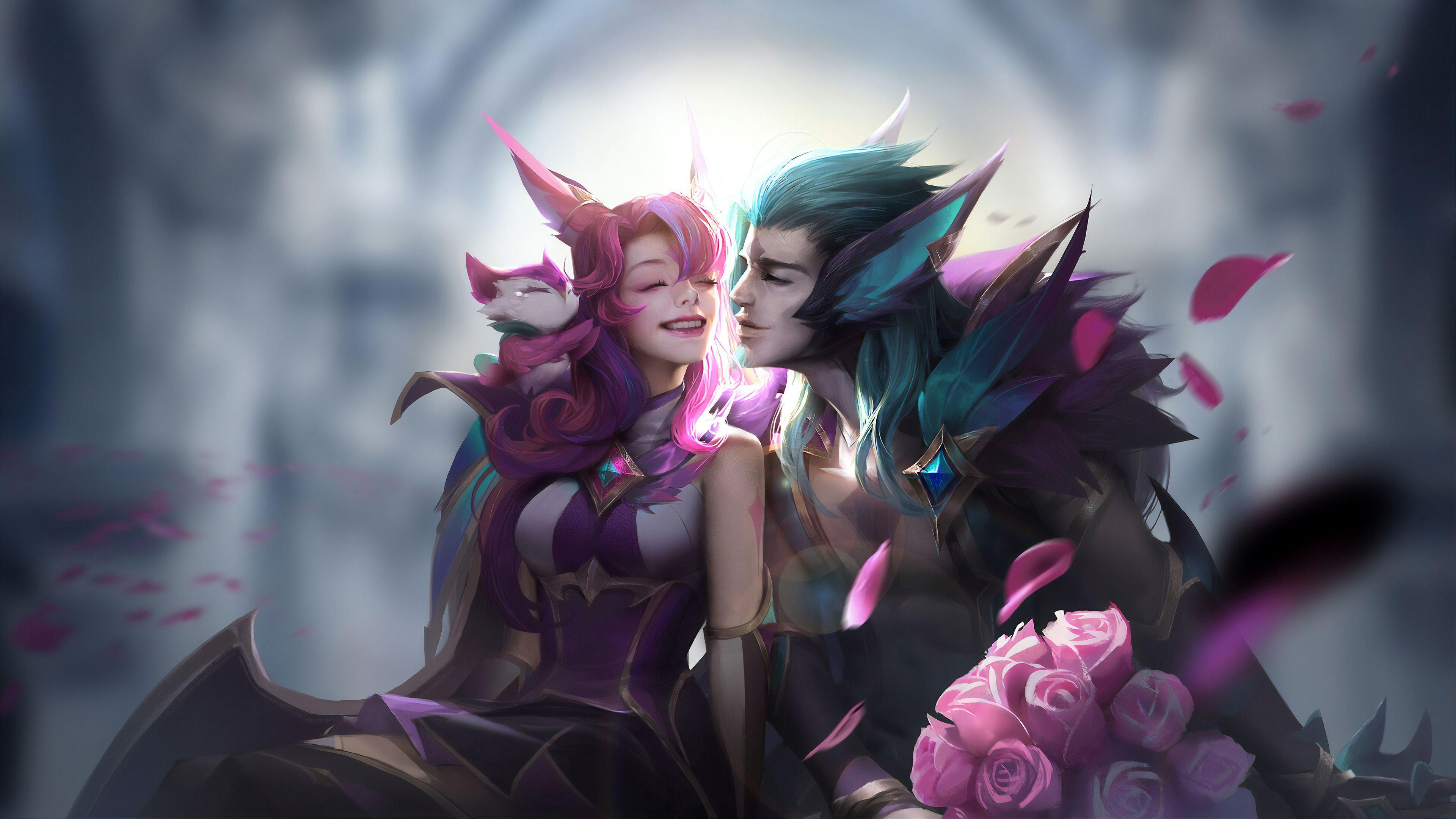 3840x2160 Xayah Rakan Star Guardian