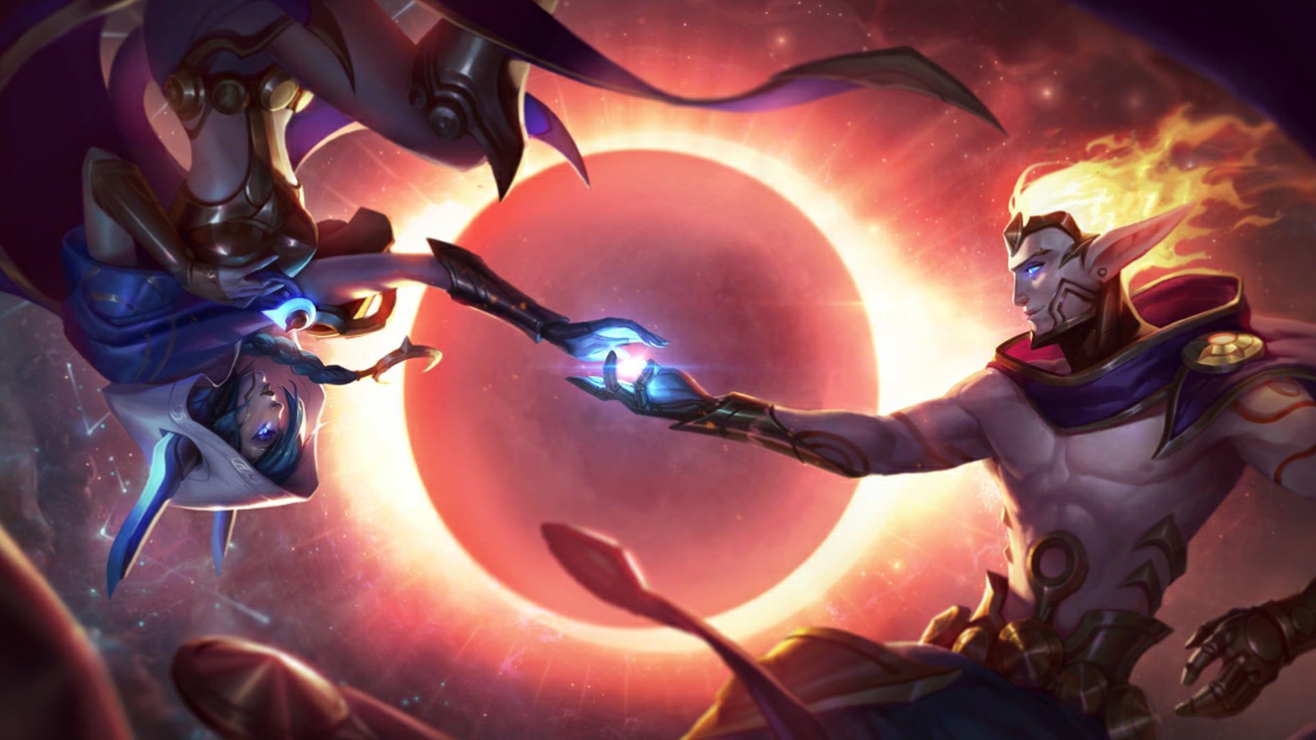 1920x1080 Xayah & Rakan (League of Legends) HD wallpaper