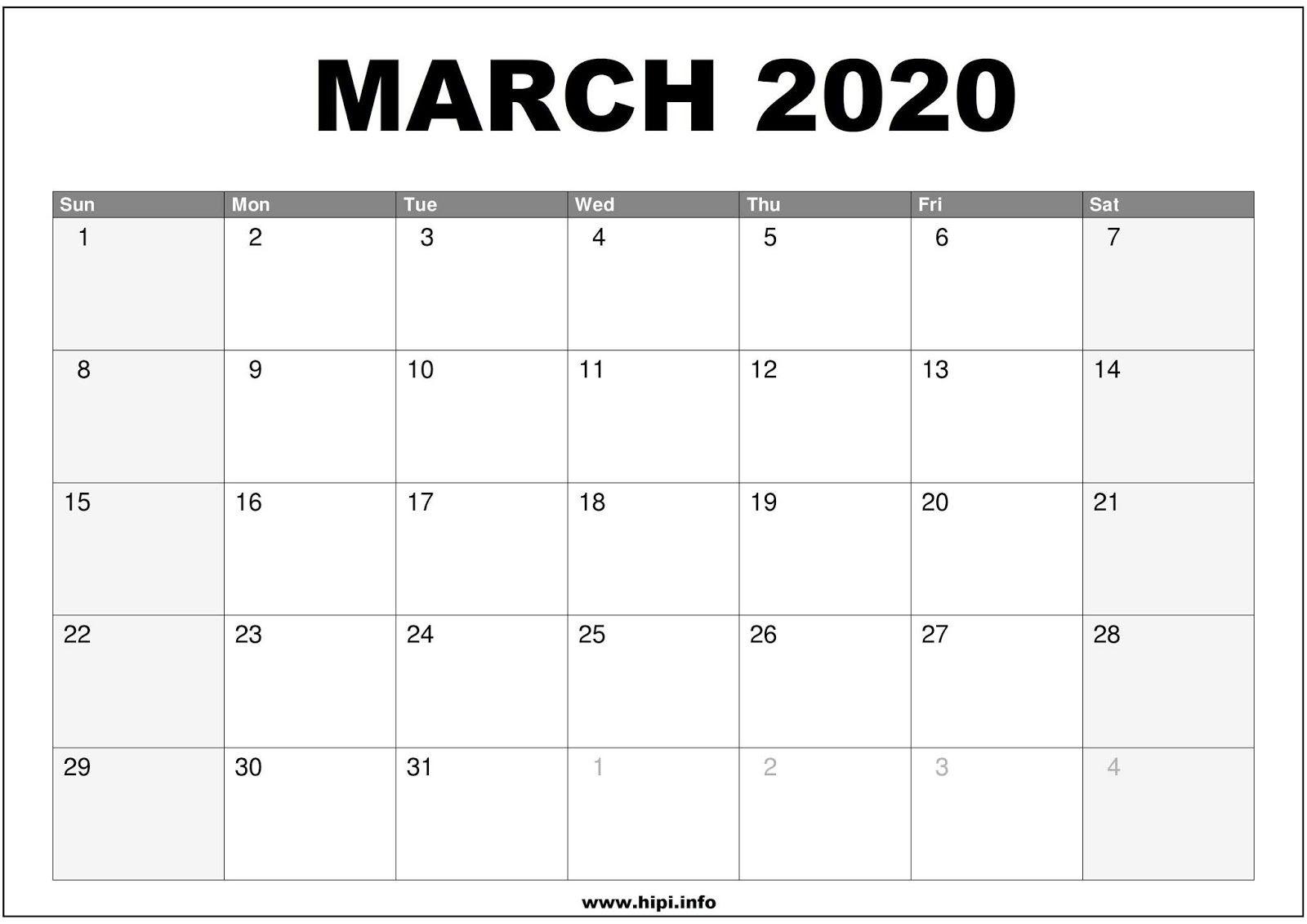 March 2020 Calendar Wallpapers - Top Free March 2020 Calendar 