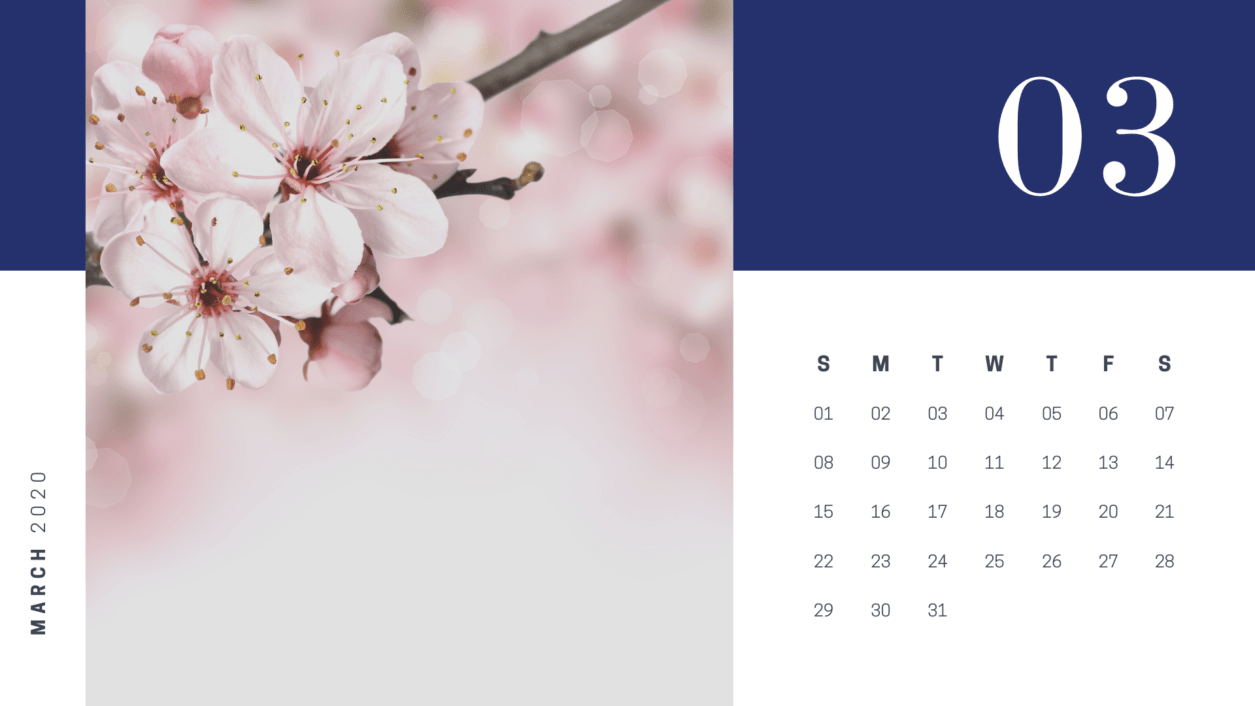 1255x706 March 2020 Calendars You Can Download and Print
