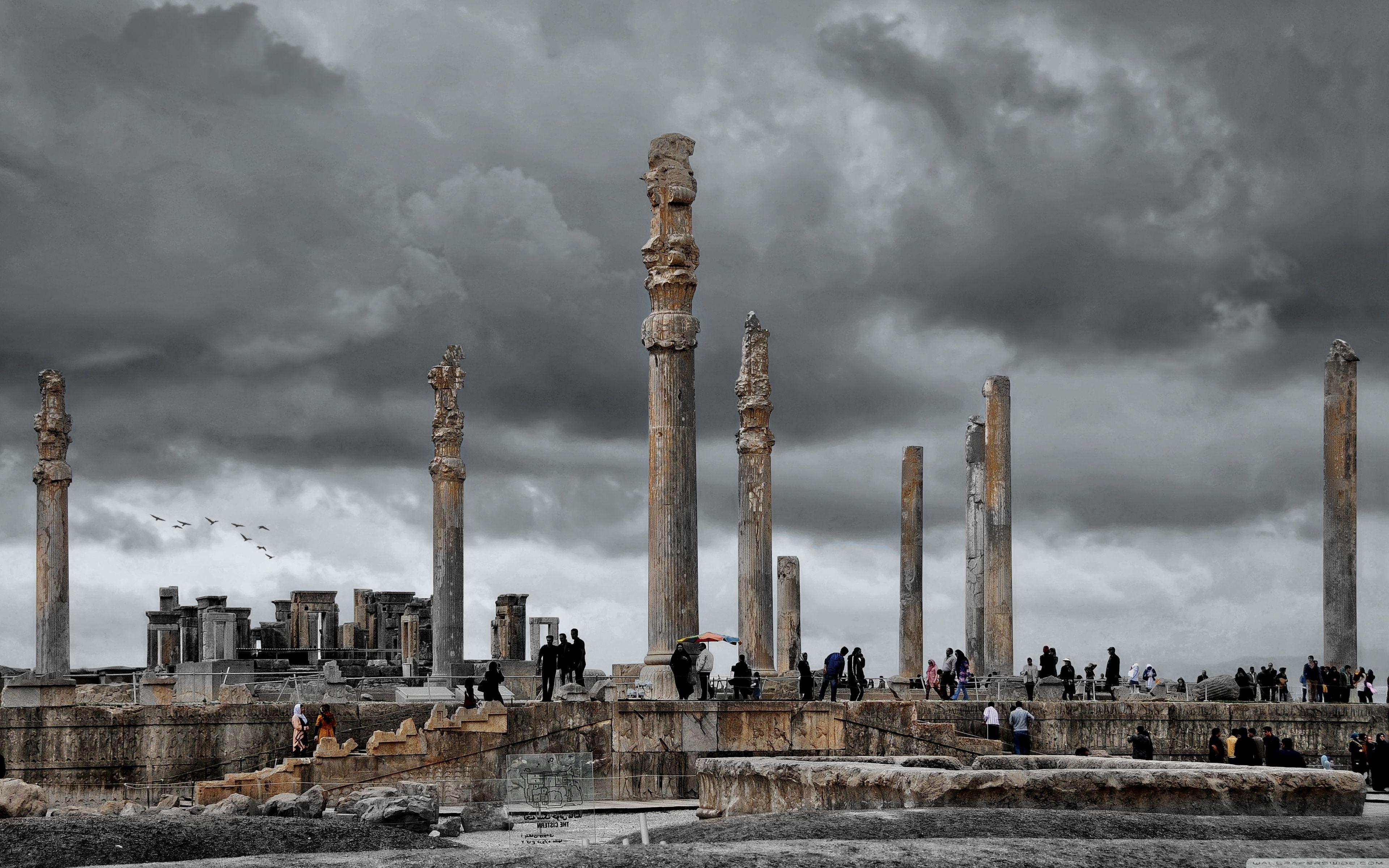 3840x2400 Persepolis City Wallpaper