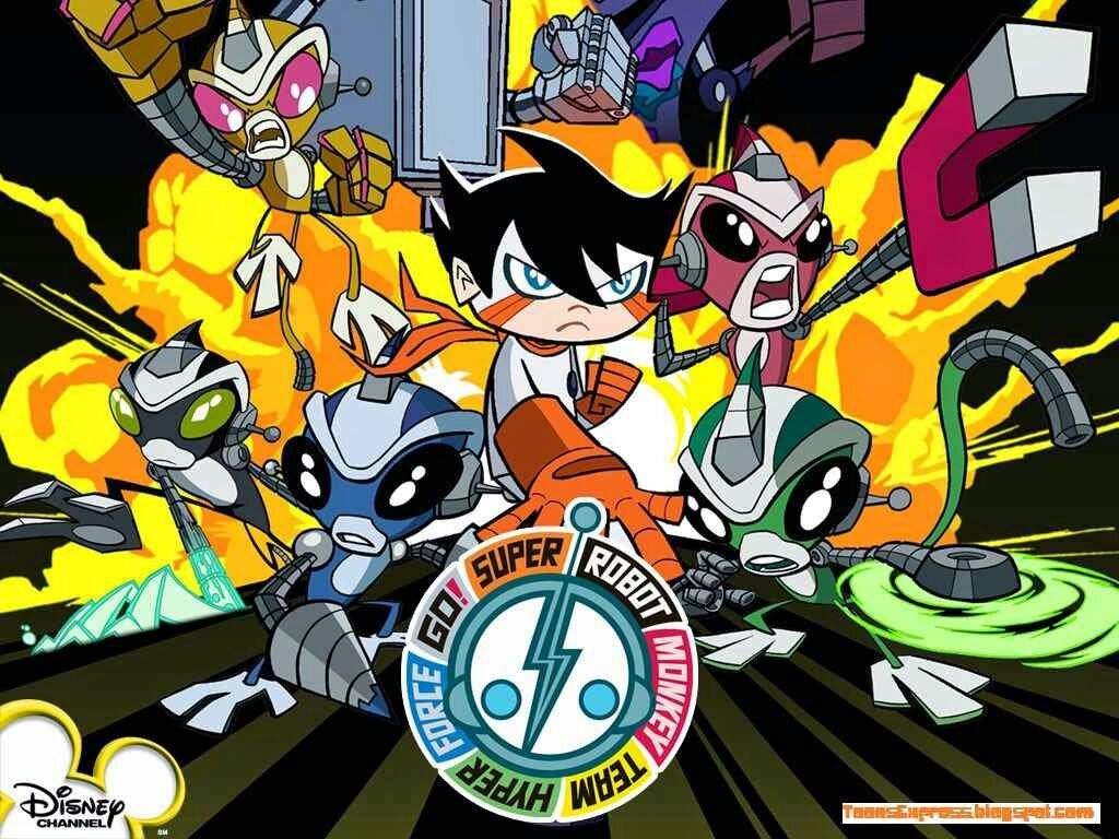 1024x768 Lost & Mostly Forgotten: SUPER ROBOT MONKEY TEAM HYPERFORCE GO