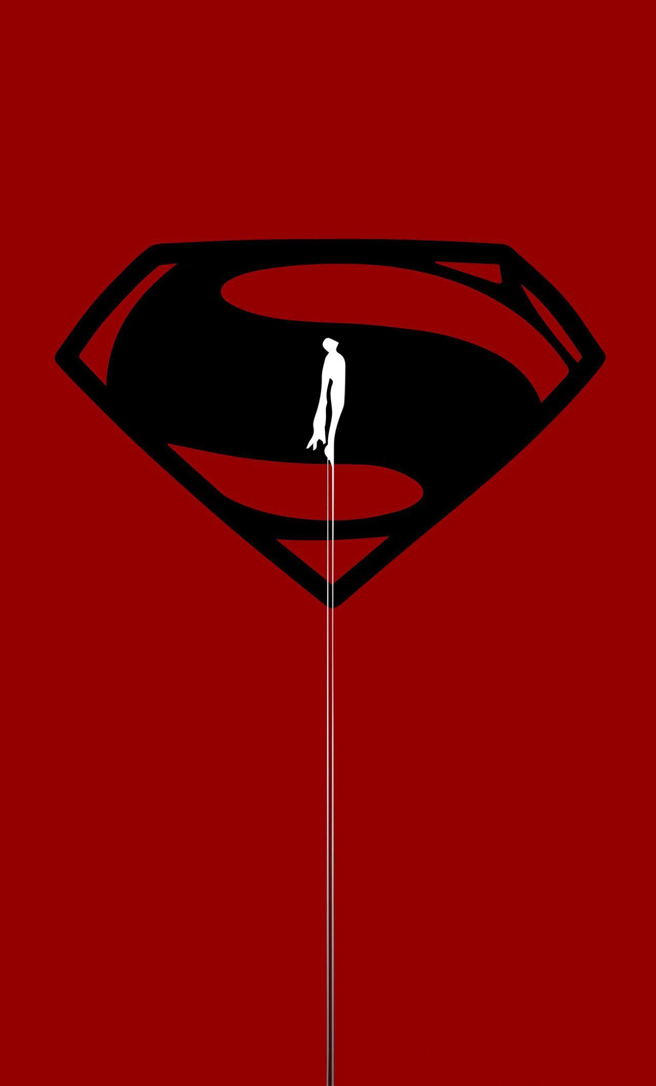 1280x2120 Download 1280x2120 wallpaper superman, minimal, iphone 6 plus