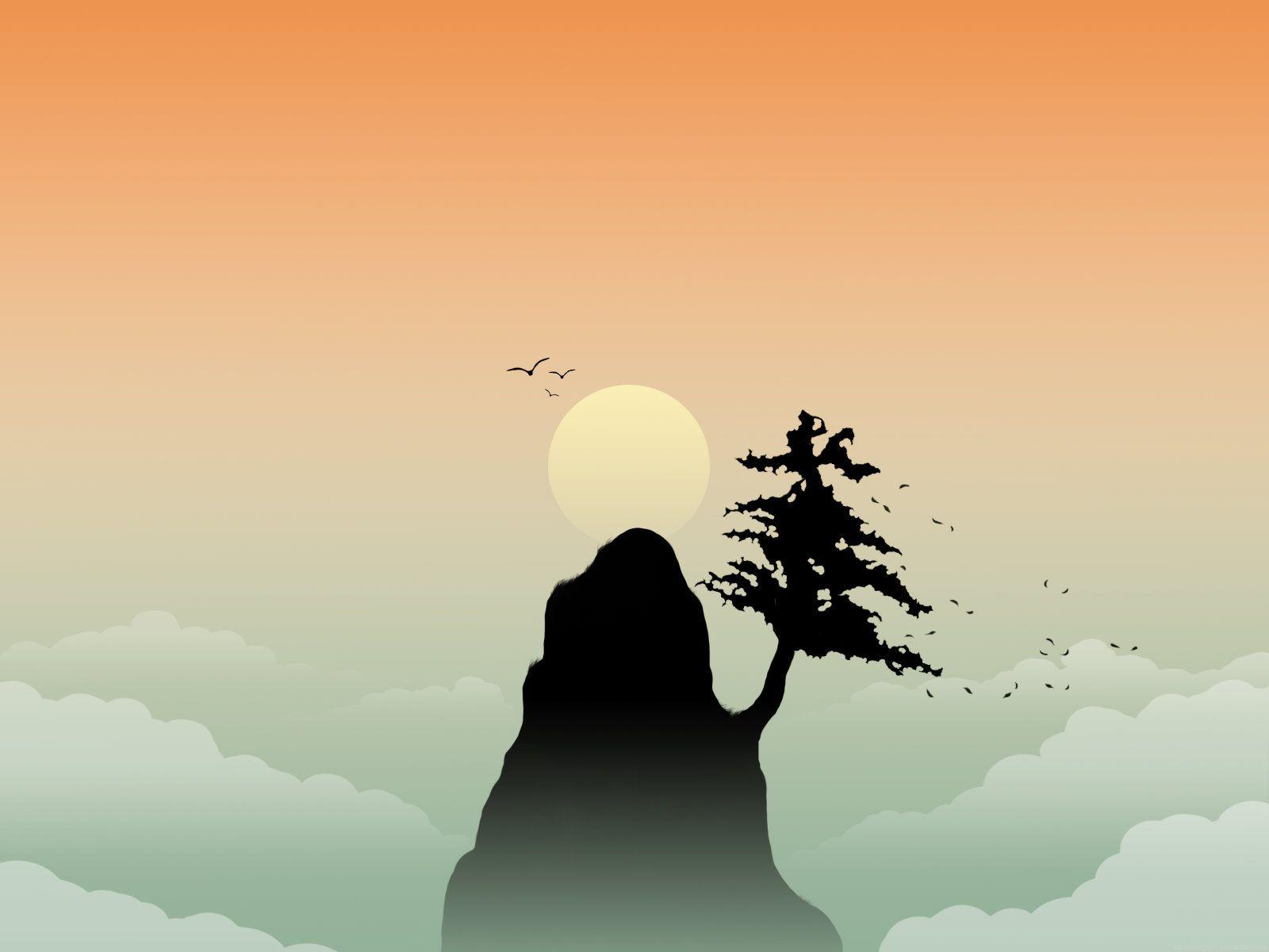1600x1200 Japanese Zen Wallpaper