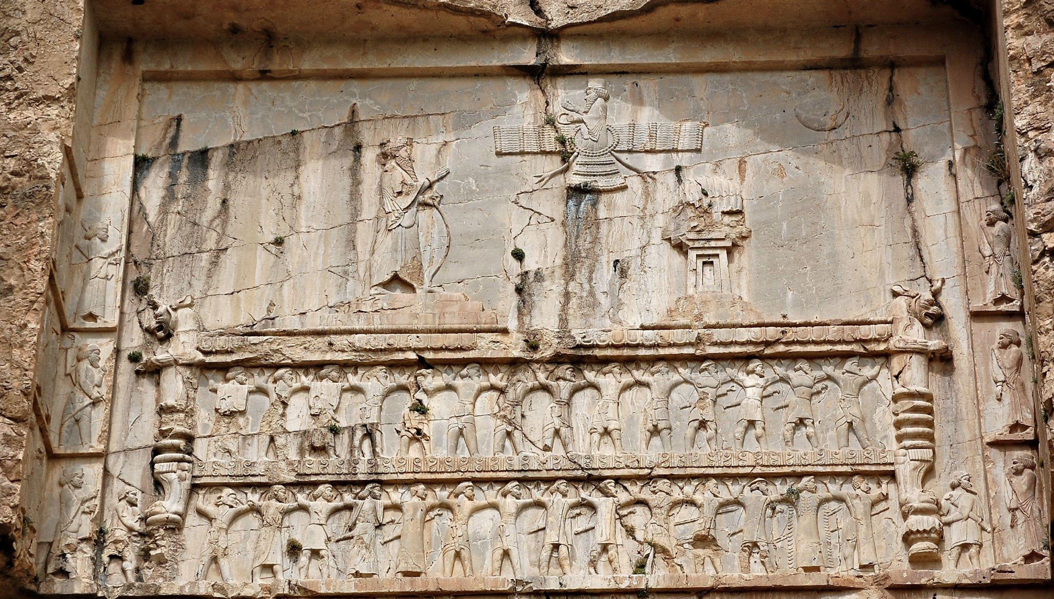 3605x2052 Tomb Of Xerxes wallpaper, Man Made, HQ Tomb Of Xerxes picture