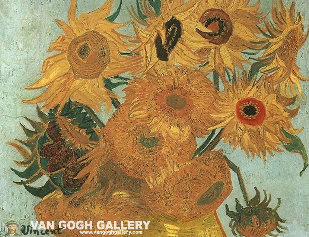 1024x786 Van Gogh Sunflowers Wallpaper