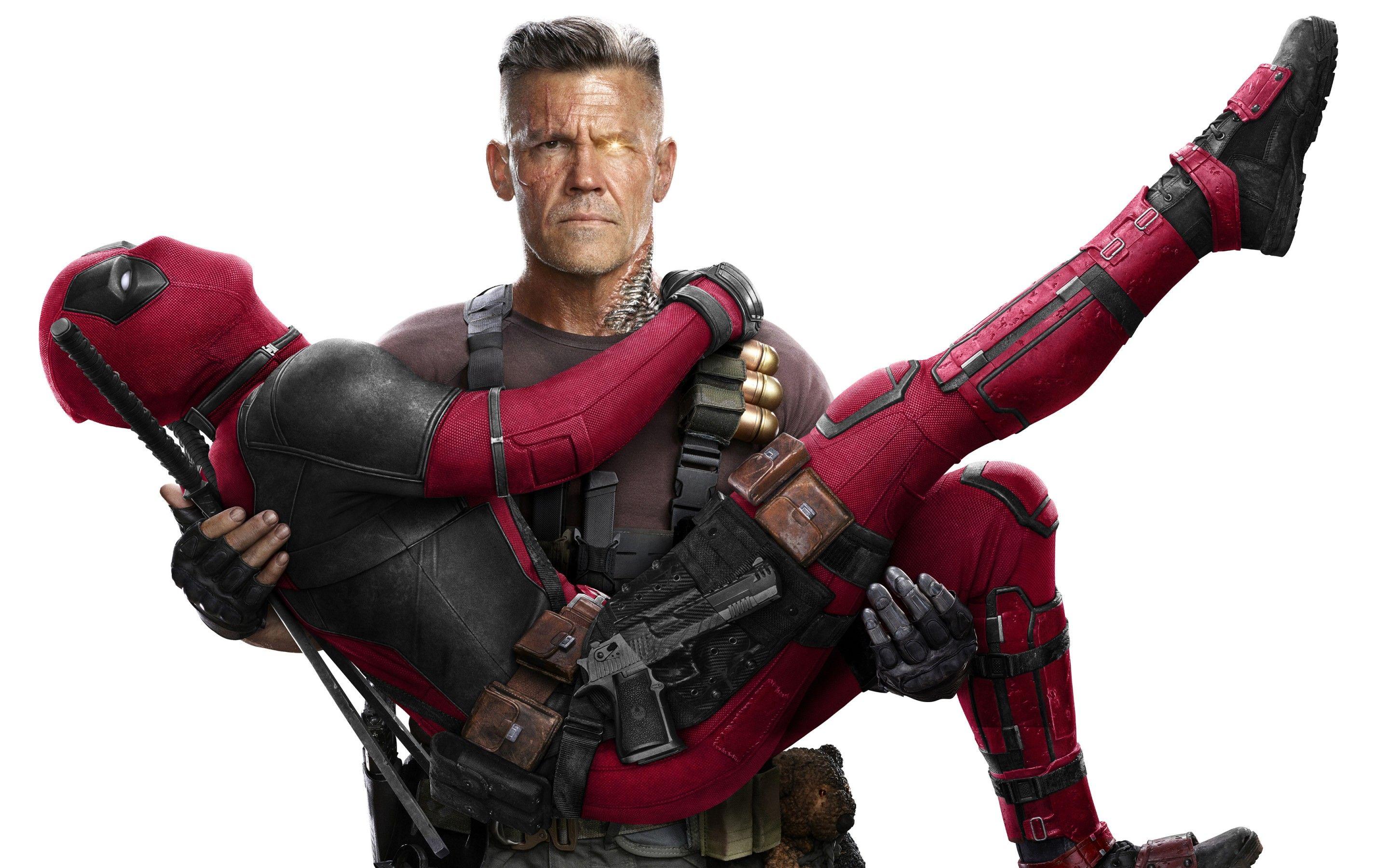 2880x1800 Wallpaper Deadpool Cable, Deadpool, Josh Brolin, Ryan Reynolds
