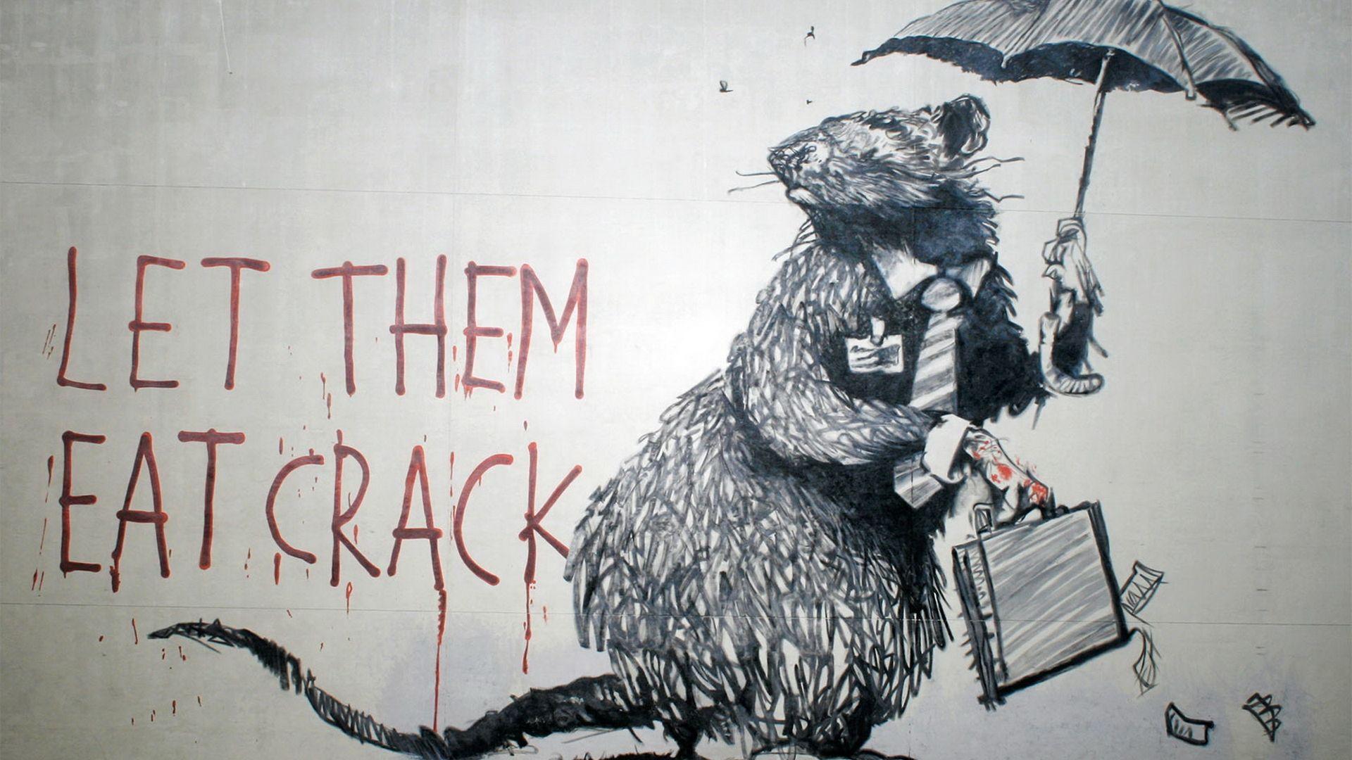 1920x1080 Free download 31 eat crack Banksy Wallpaper Art Wallpaper Street