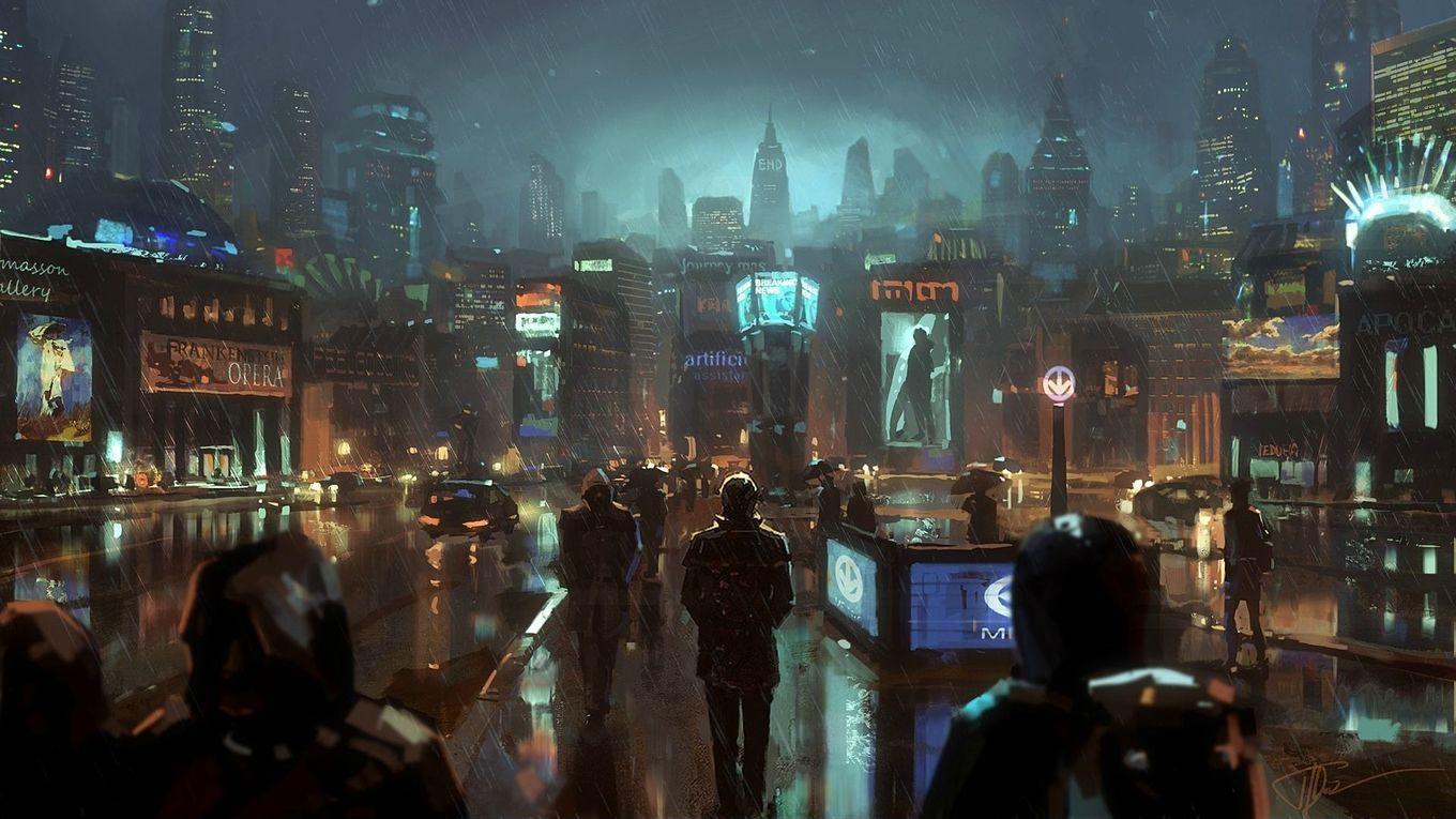 440+ Sci Fi Cyberpunk HD Wallpapers and Backgrounds