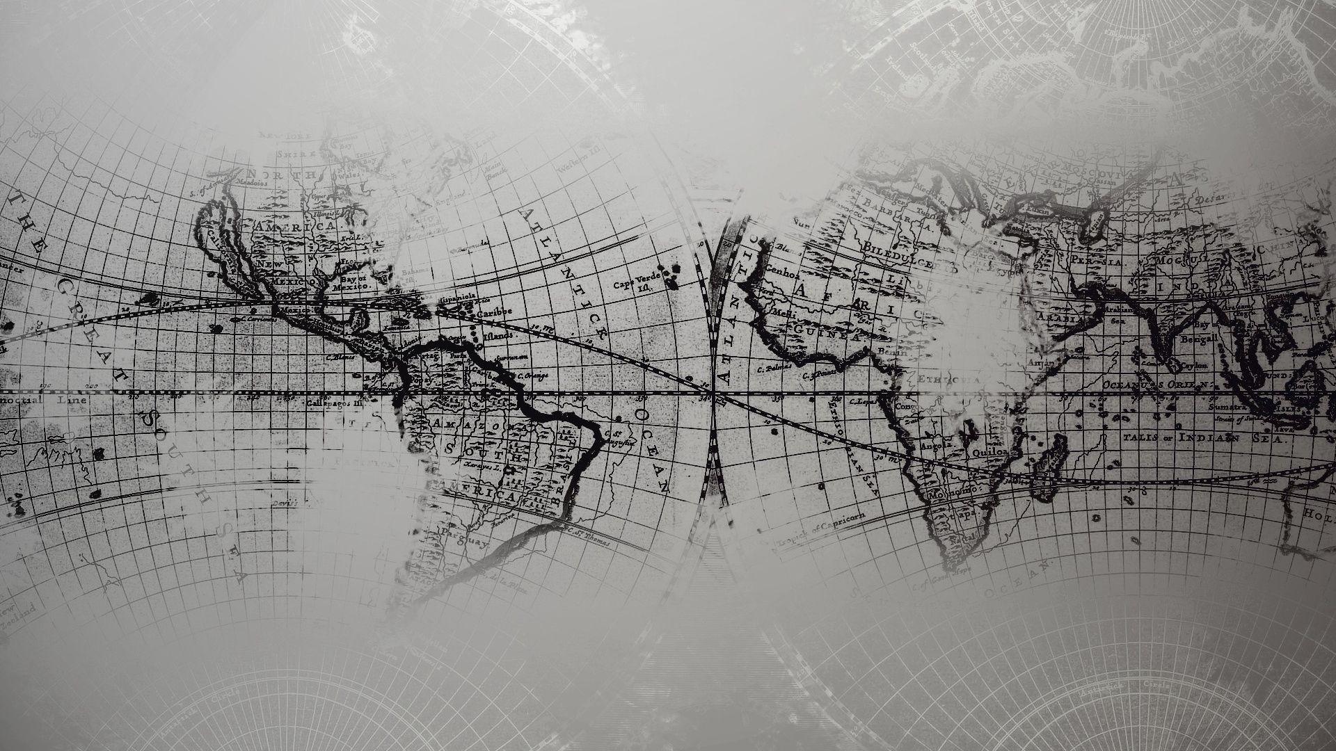 1920x1080 World Map Linkedin Background, Download Wallpaper