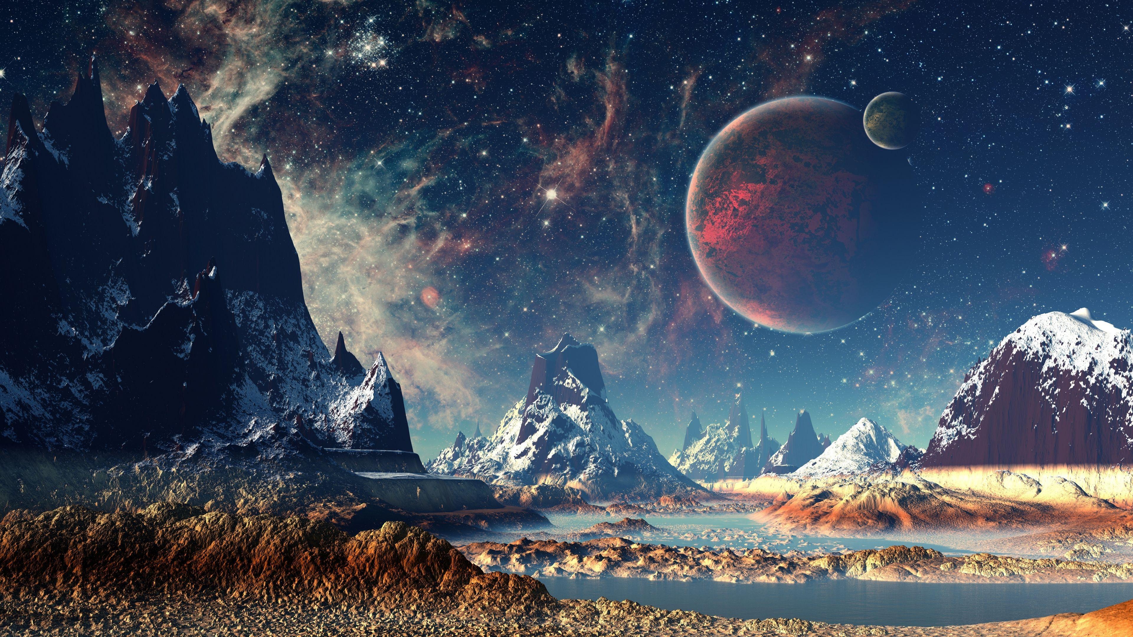 Sci-Fi Landscape Wallpapers - Top Free Sci-Fi Landscape Backgrounds -  WallpaperAccess