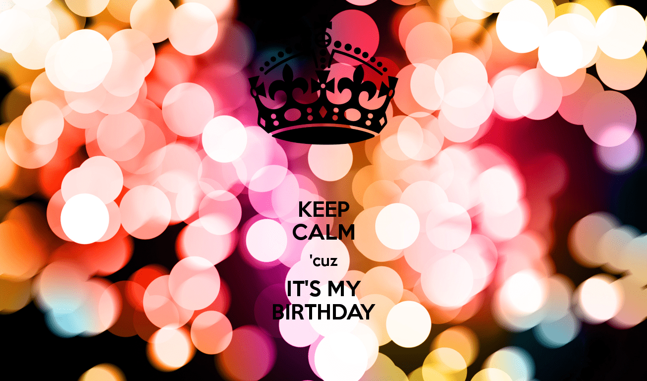 1304x768 It's My Birthday Wallpaper