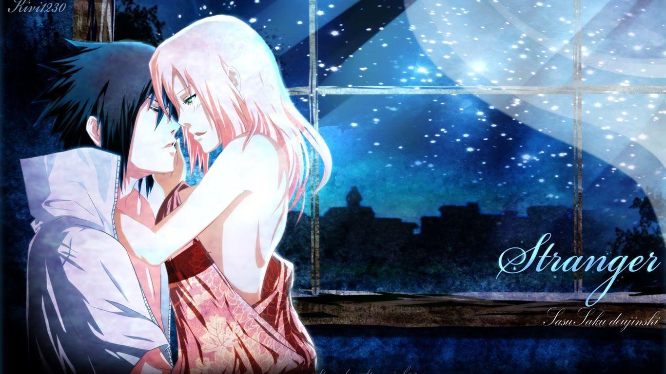 1366x768 Sasuke And Sakura Wallpaper
